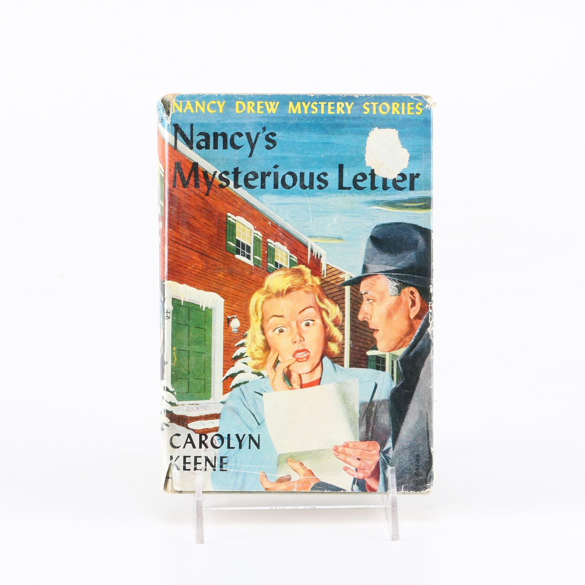 1960 Nancy Drew Novel "Nancy's Mysterious Letter"