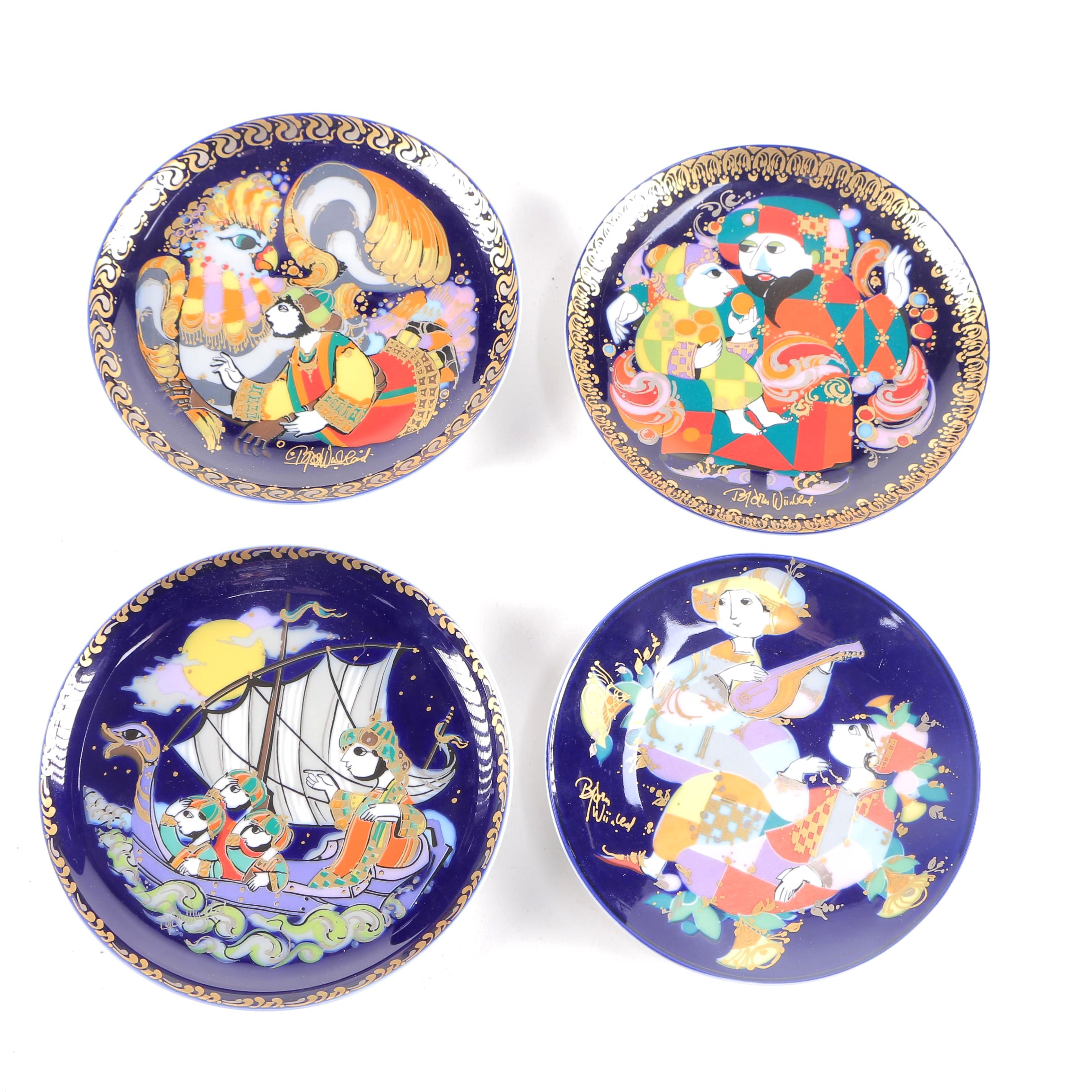 Rosenthal Decorative Plates by Bjorn Wiinblad