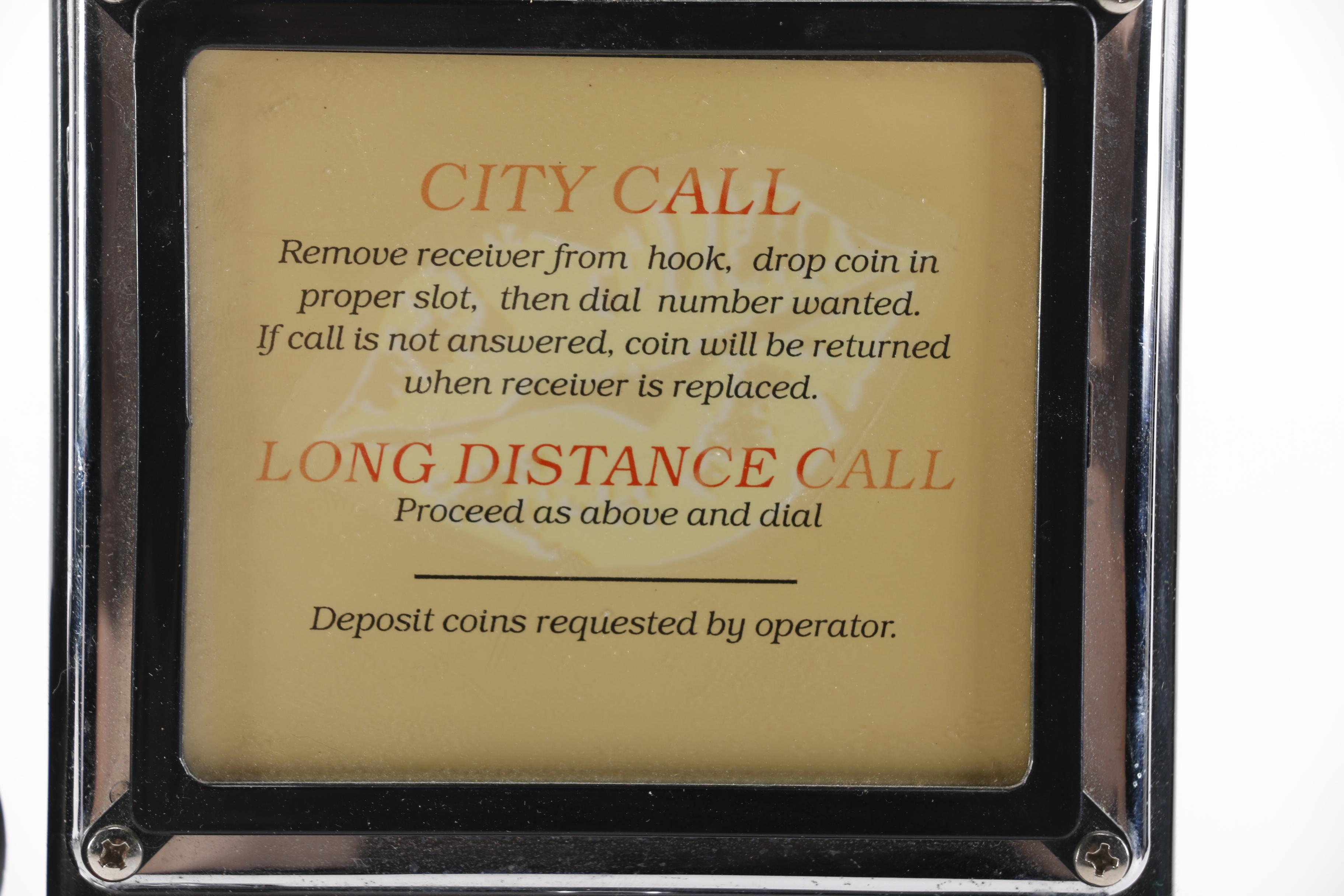 Reproduction Pay Phone