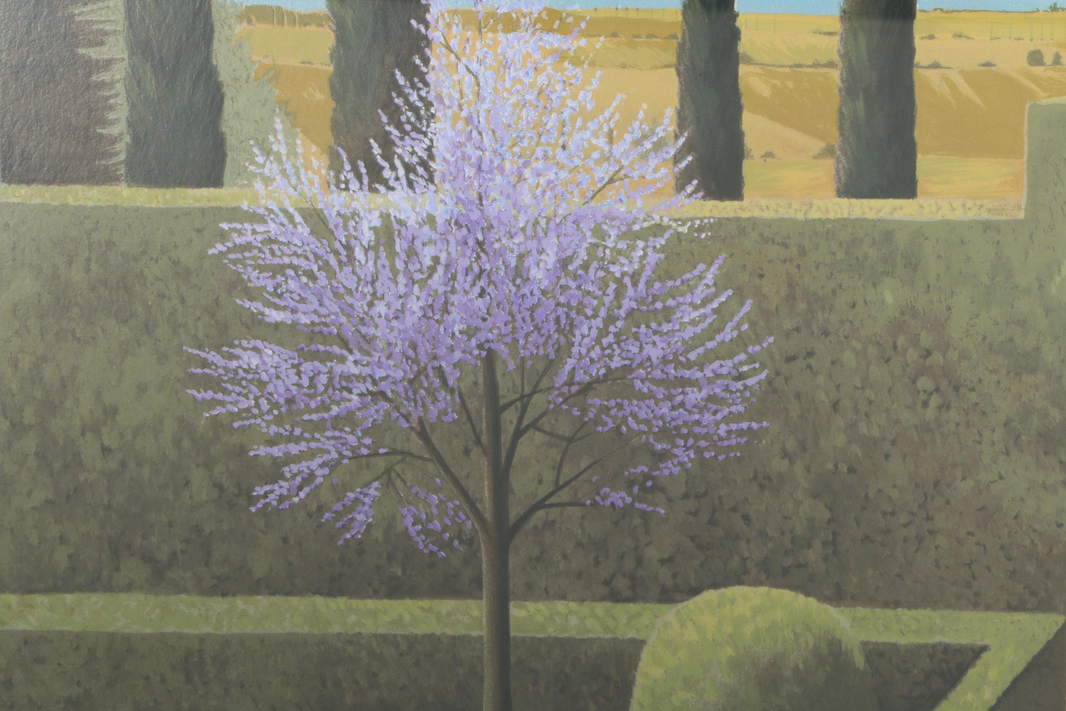 Astrid Preston Limited Edition Artist Proof Serigraph "Morning Garden"