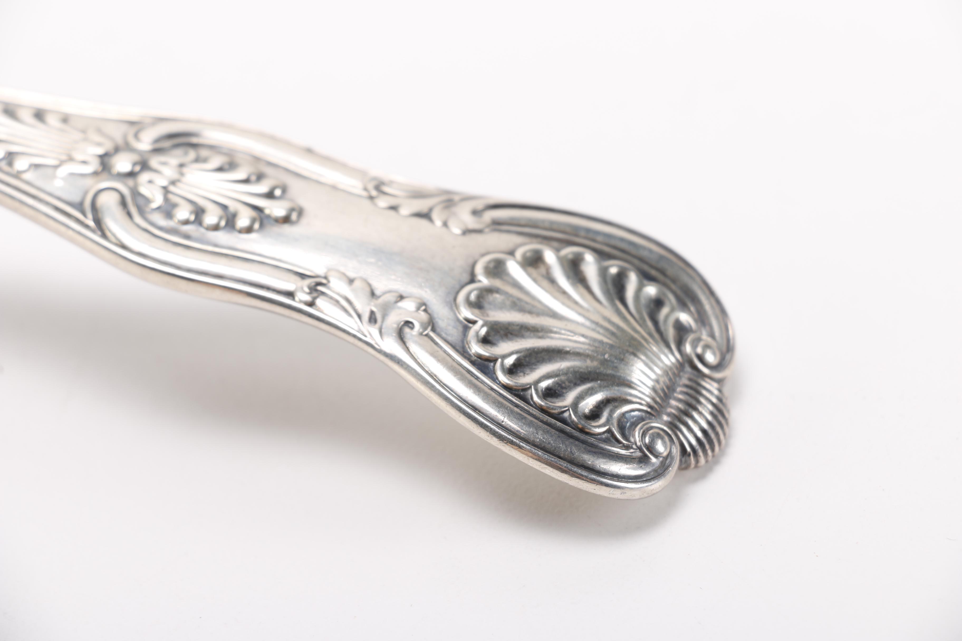 1877 George Adams Sterling Ladle