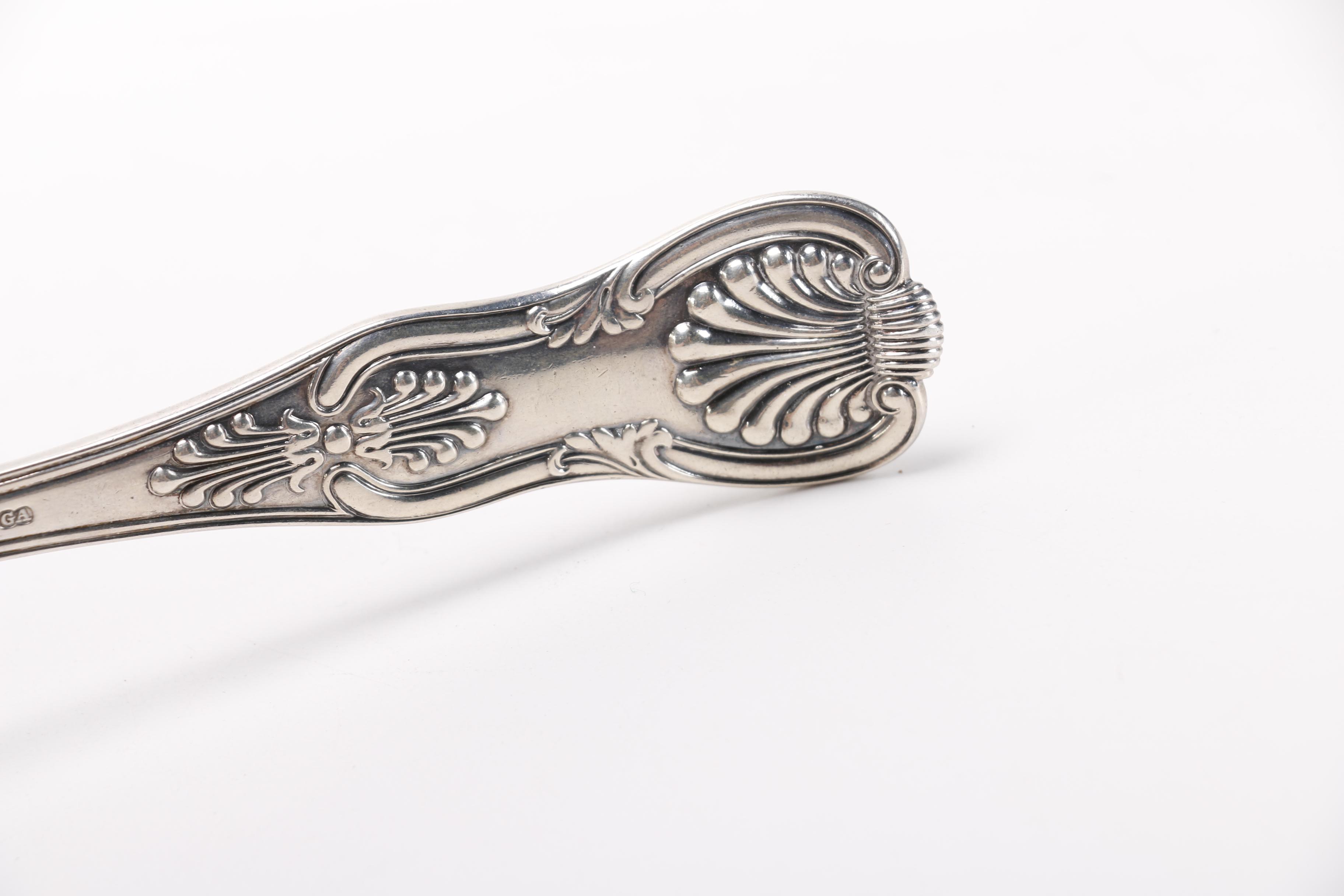 1877 George Adams Sterling Ladle