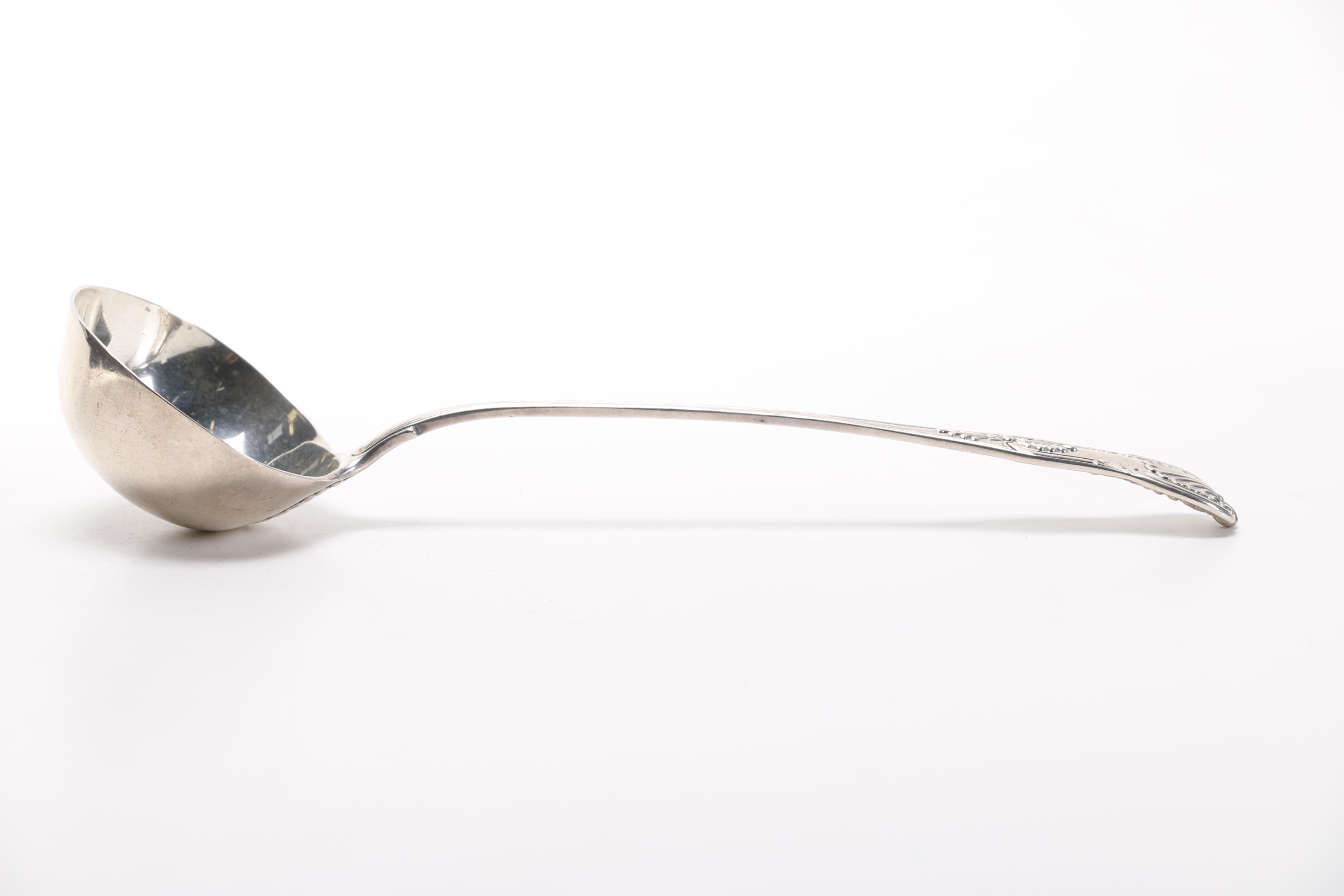 1877 George Adams Sterling Ladle
