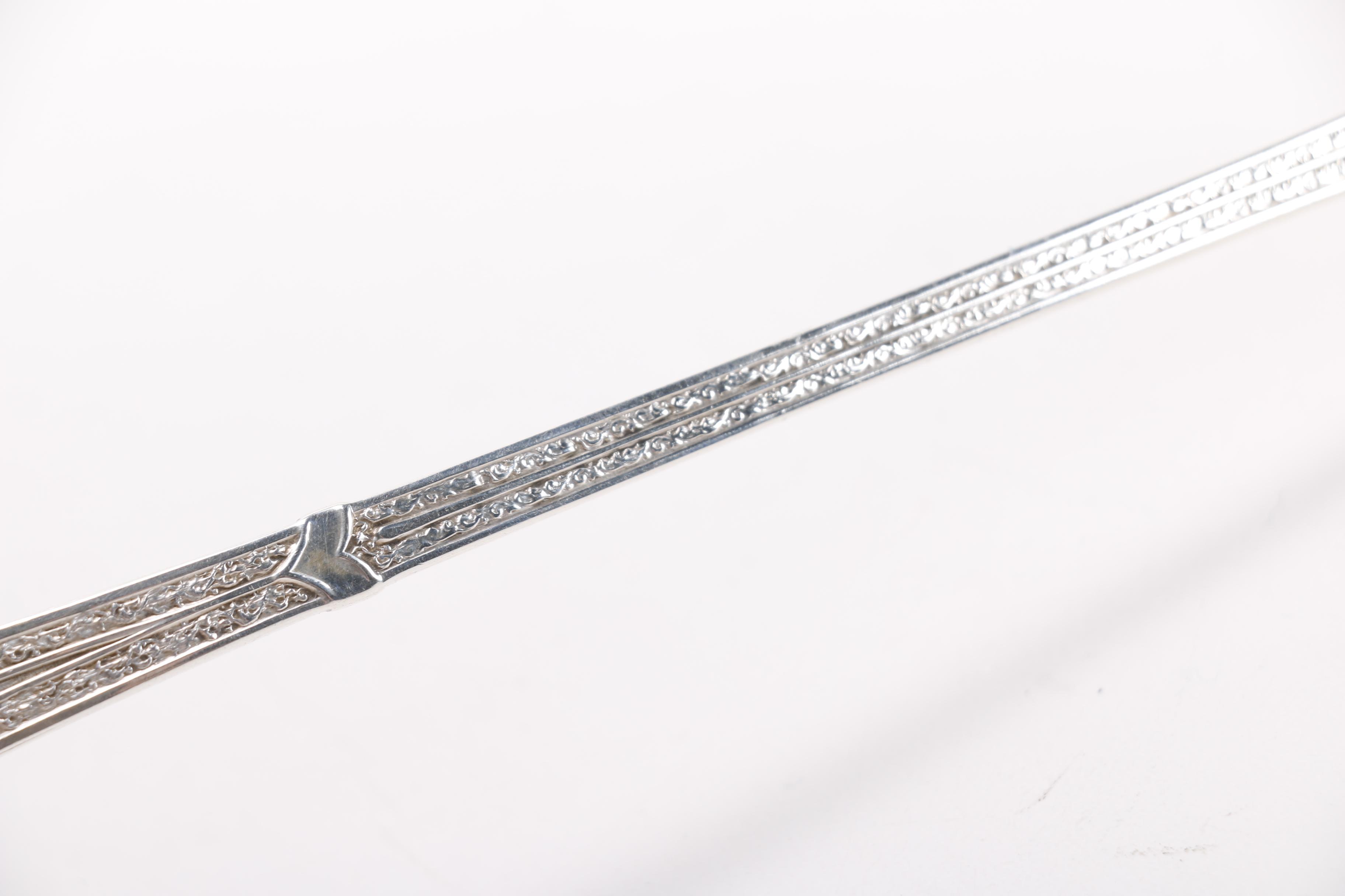 George W. Shiebler & Co. "Amaryllis" Sterling Ladle