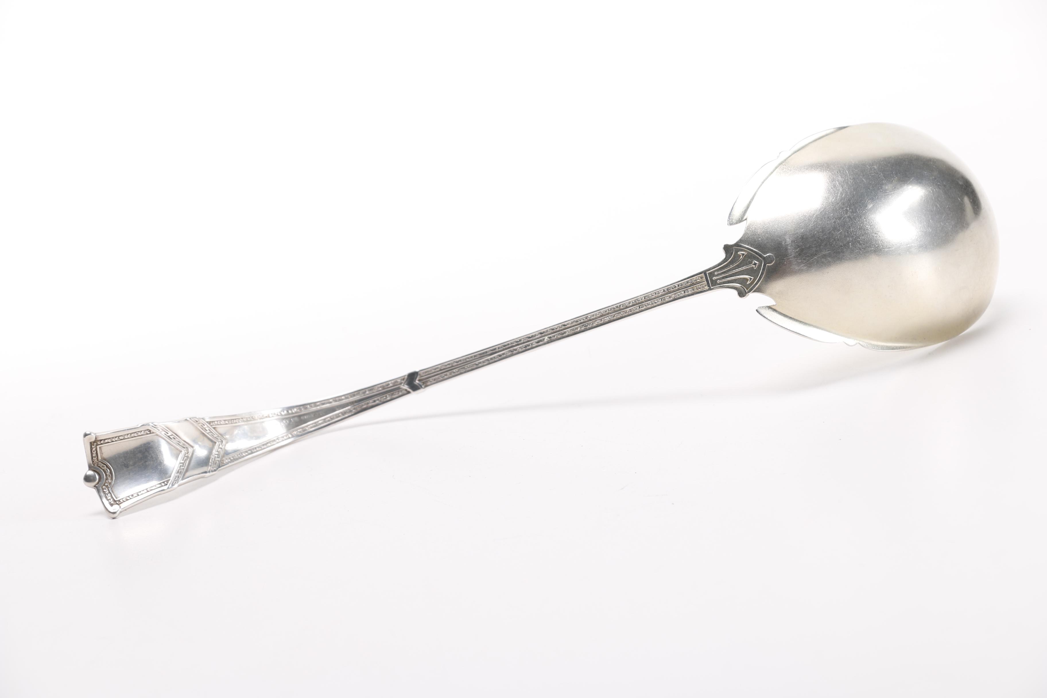 George W. Shiebler & Co. "Amaryllis" Sterling Ladle