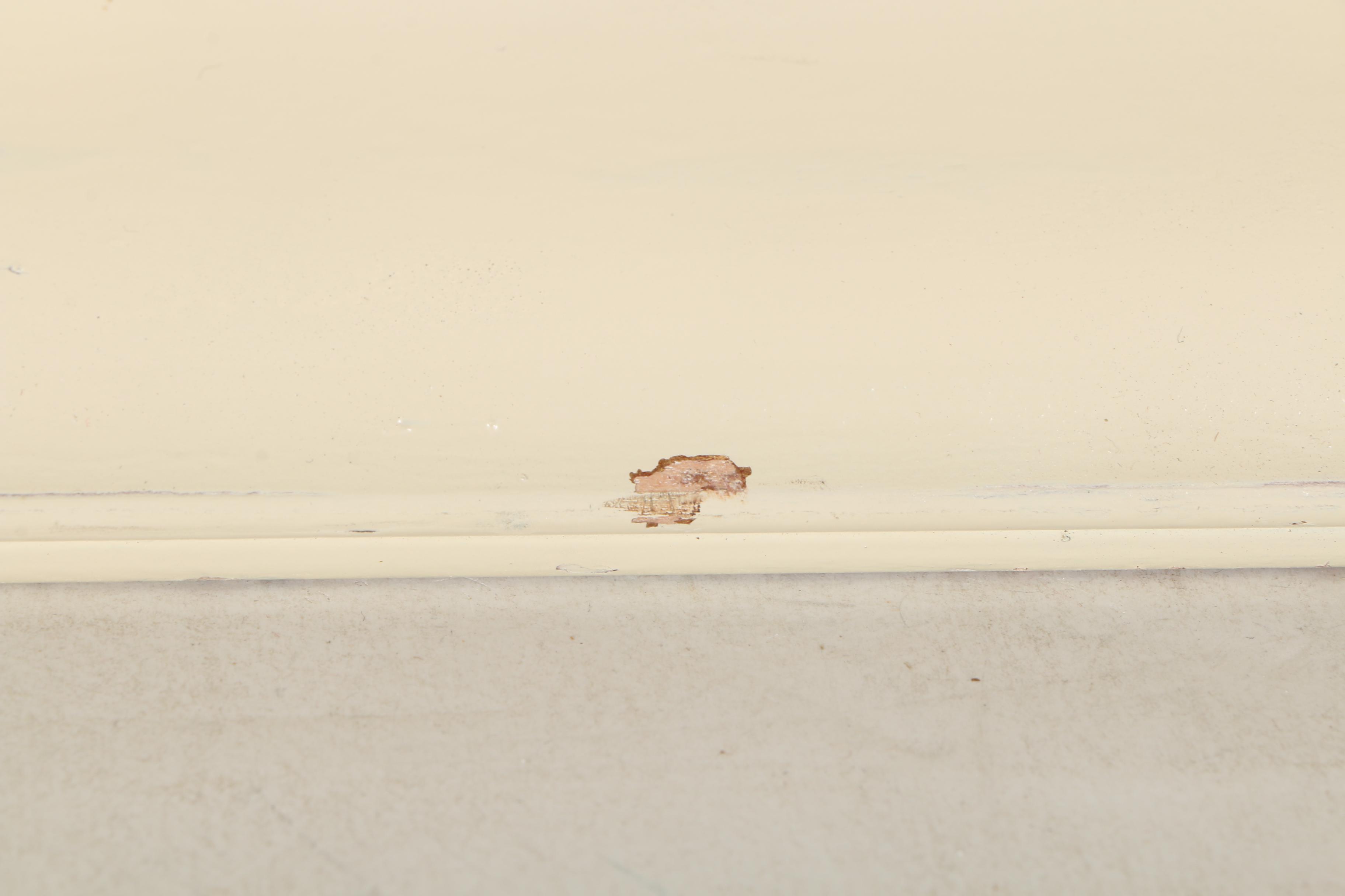 Framed Oil Painting of a Boat Filled Harbor