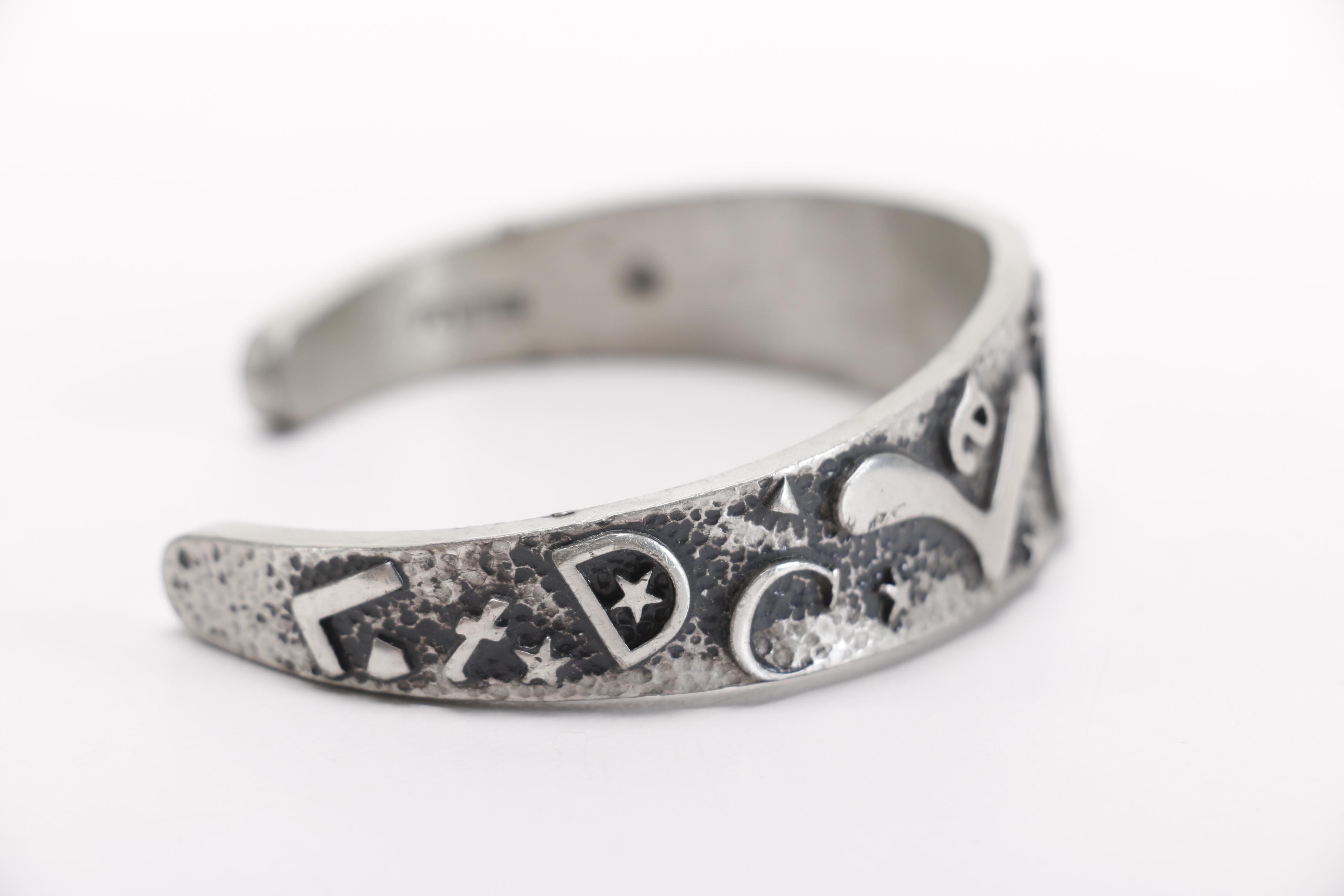 Pewter "Love" Bracelet