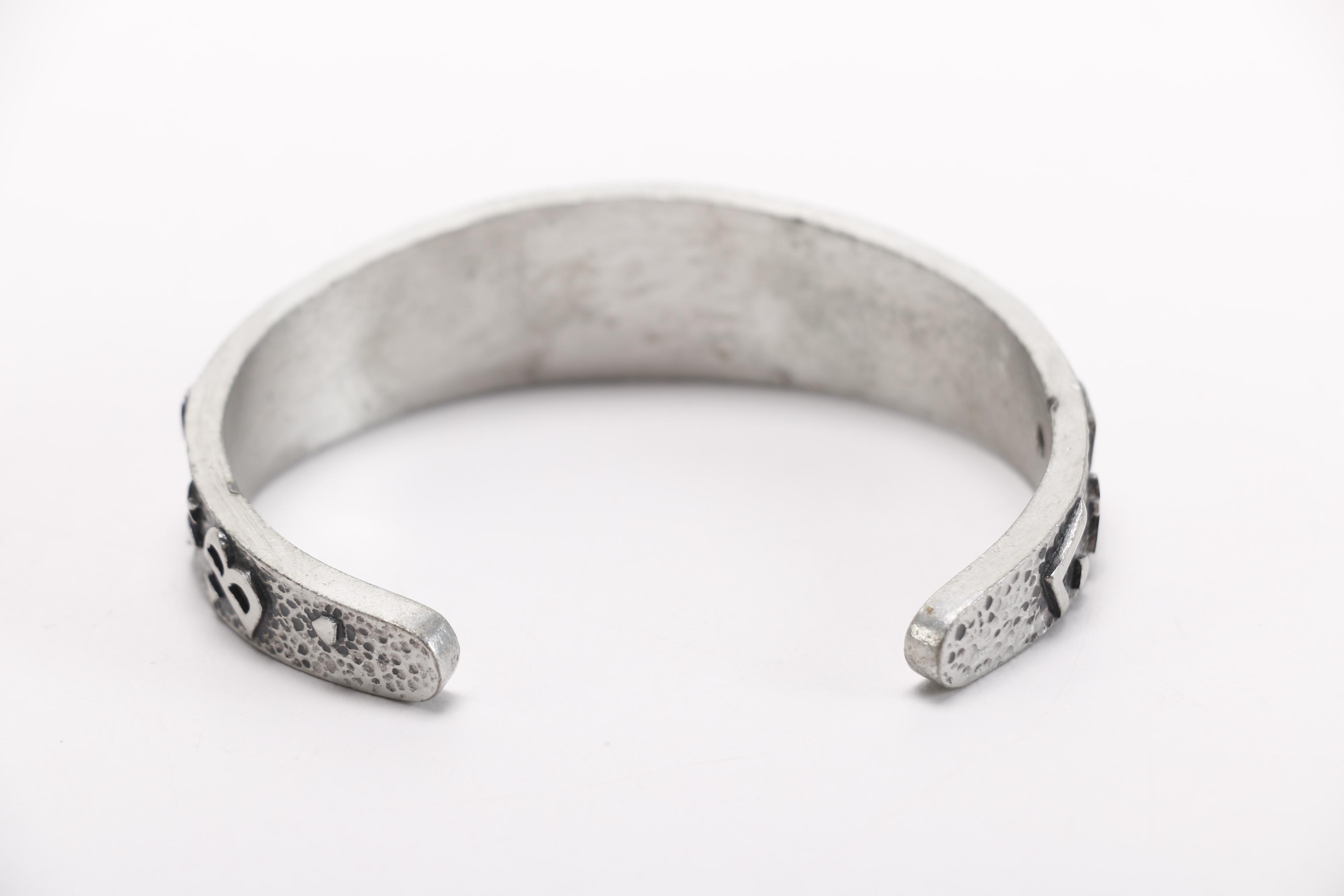 Pewter "Love" Bracelet
