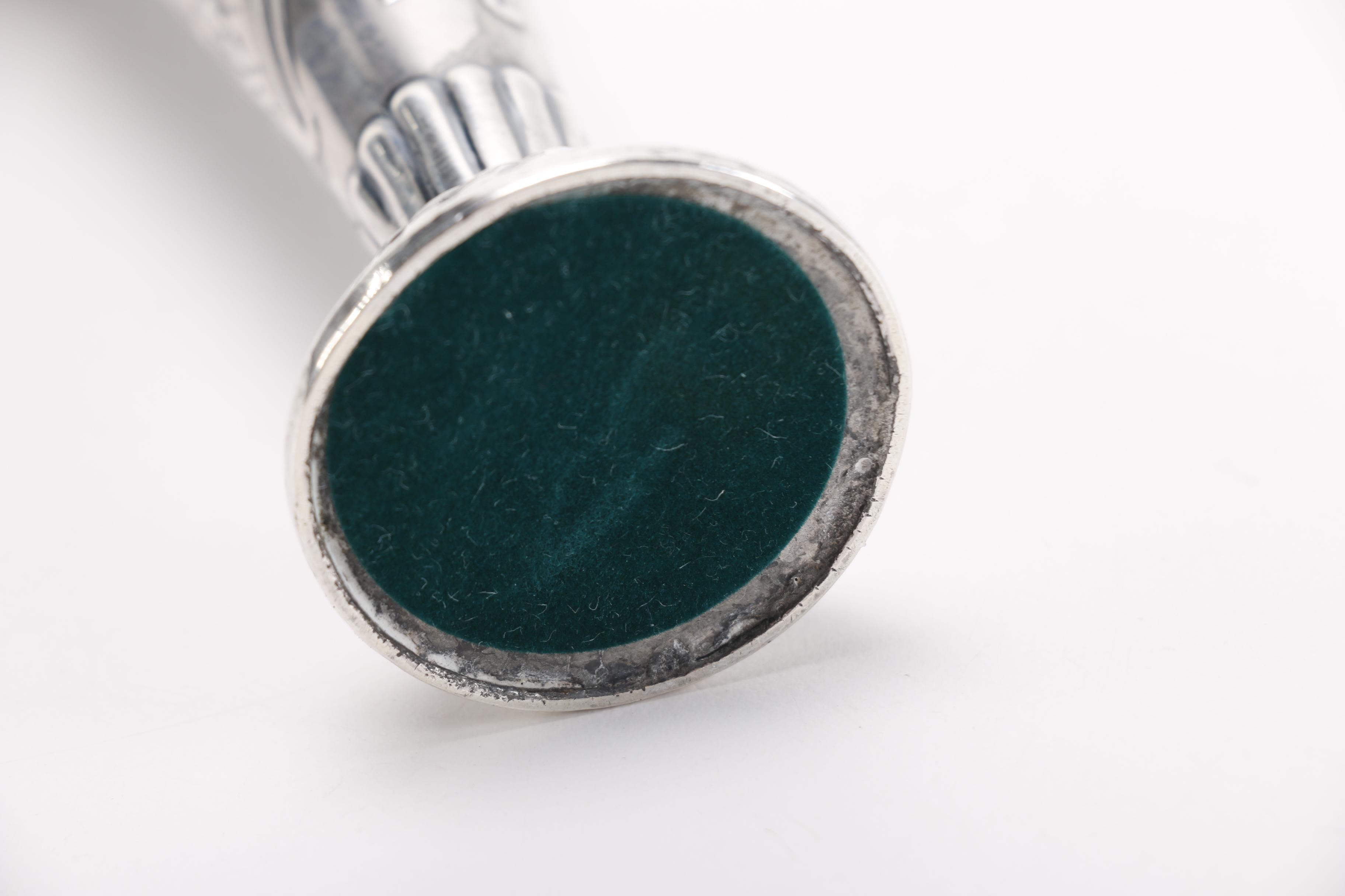 1898 William Comyns Weighted Sterling Vase