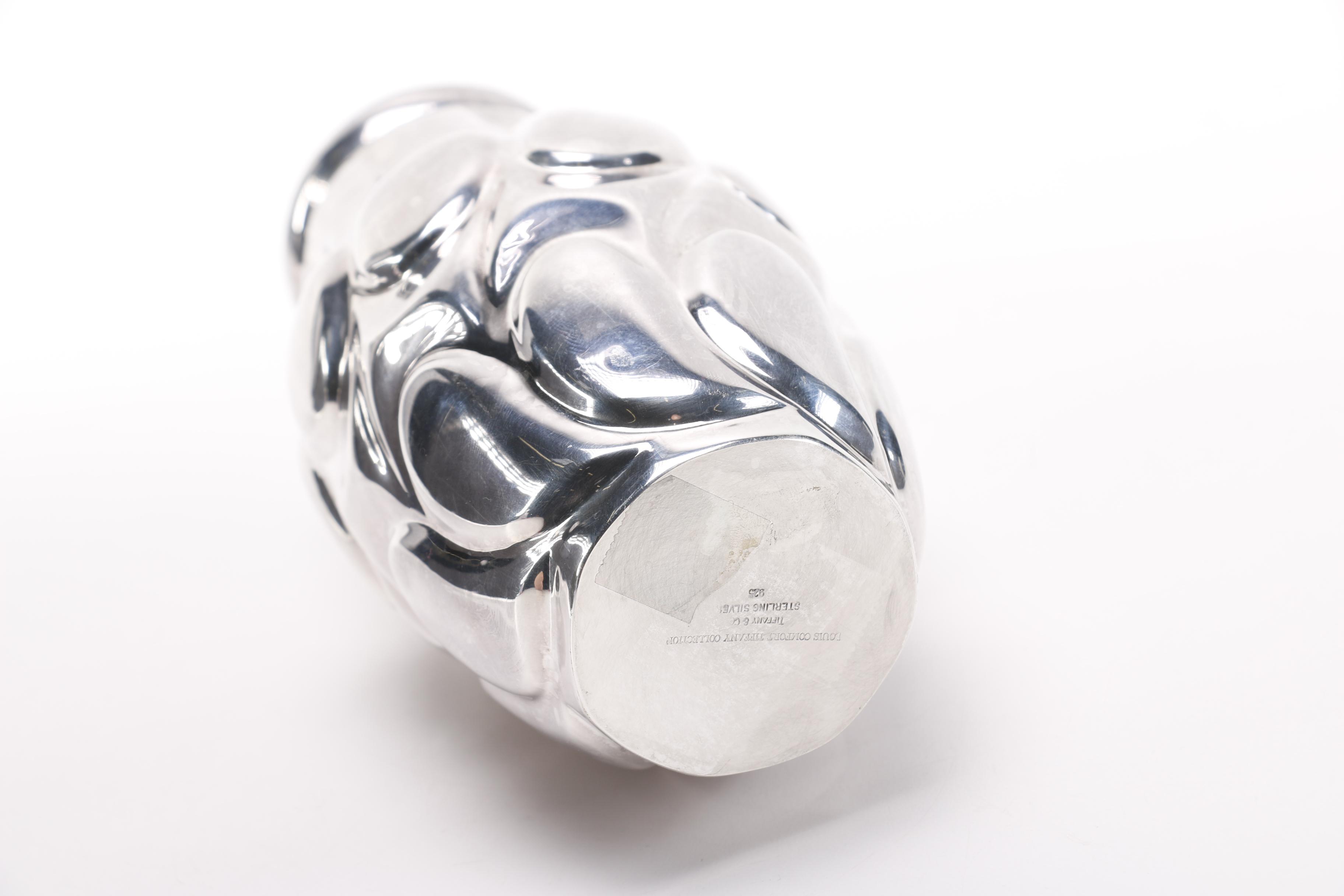 Tiffany & Co. "Louis Comfort Tiffany" Sterling Vase