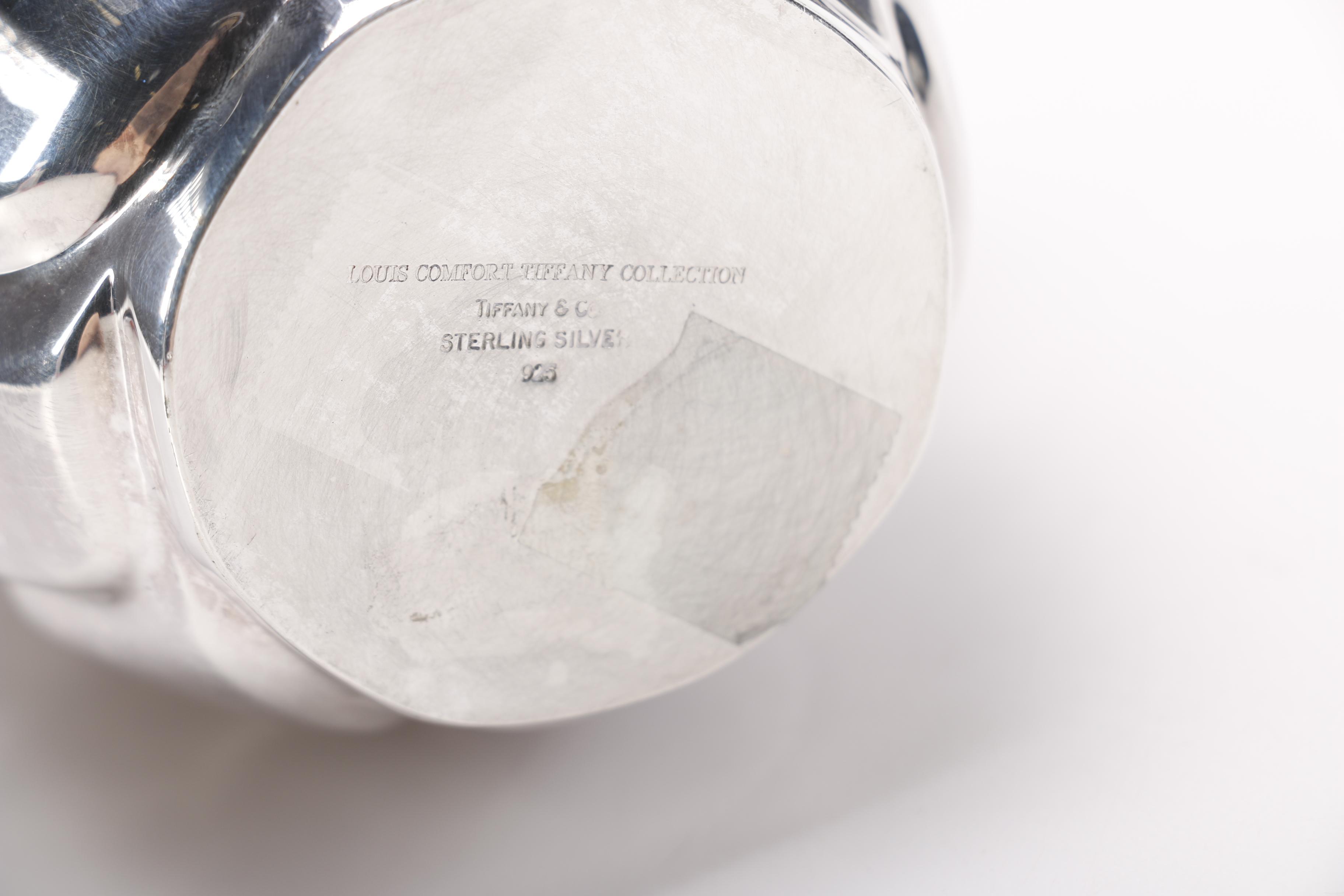 Tiffany & Co. "Louis Comfort Tiffany" Sterling Vase