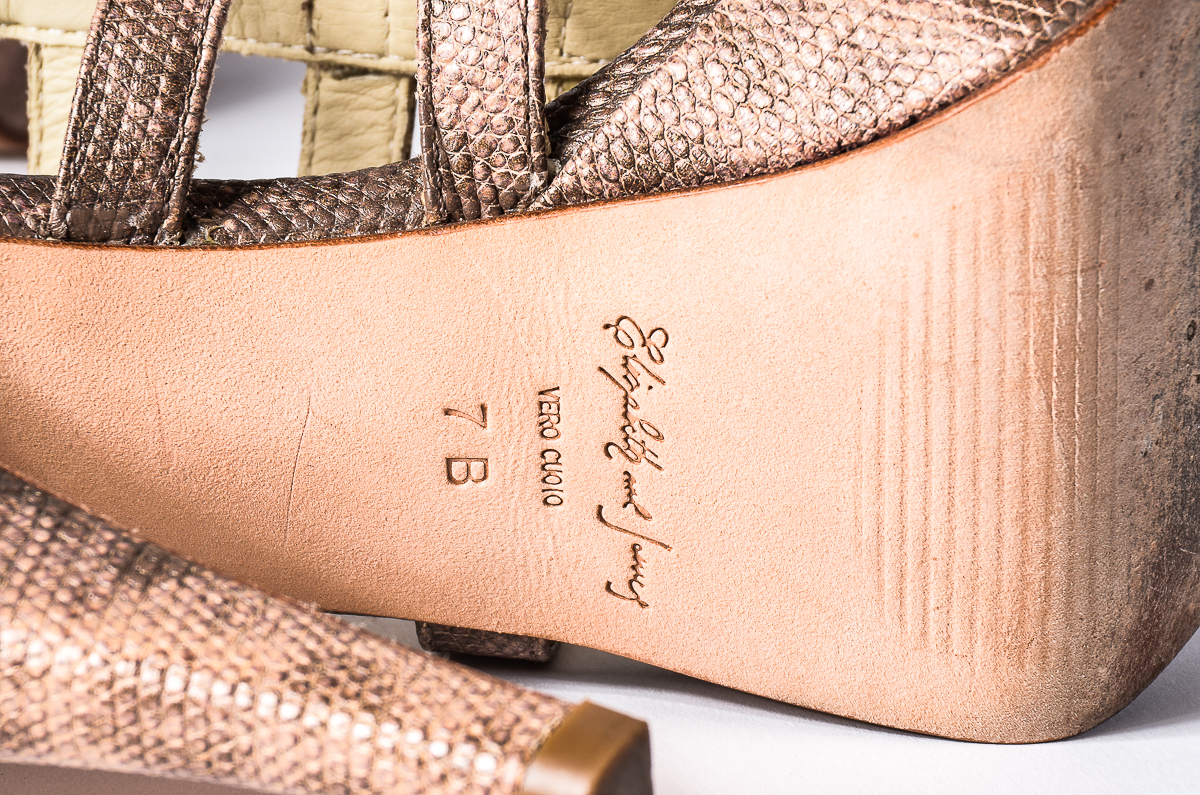 Elizabeth and James Manic Gladiator Platform Sandals