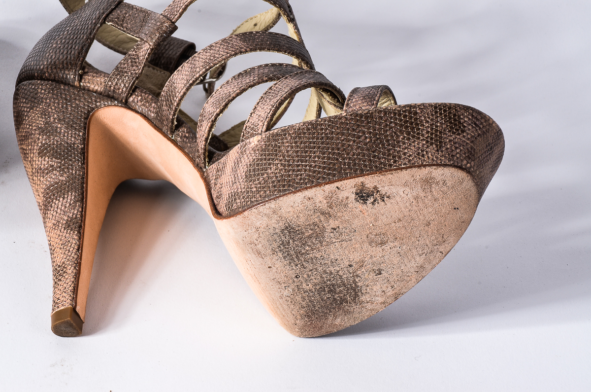 Elizabeth and James Manic Gladiator Platform Sandals