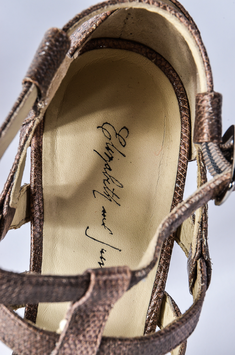 Elizabeth and James Manic Gladiator Platform Sandals