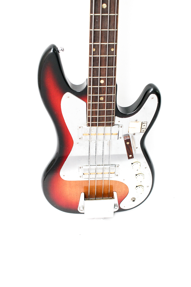 1960s Zim Gar Electric Bass Guitar