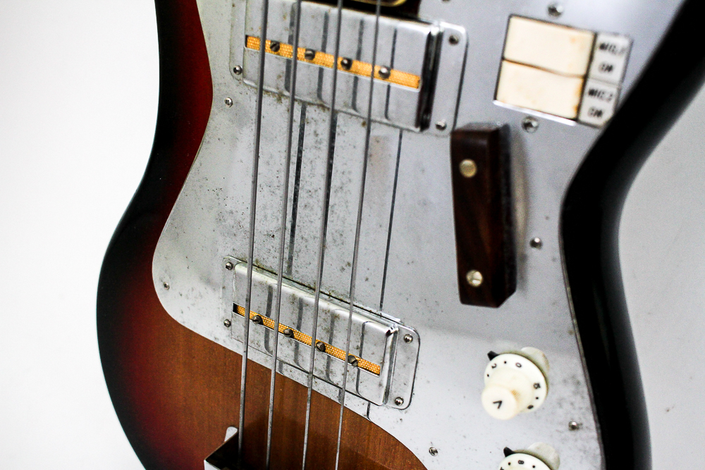 1960s Zim Gar Electric Bass Guitar