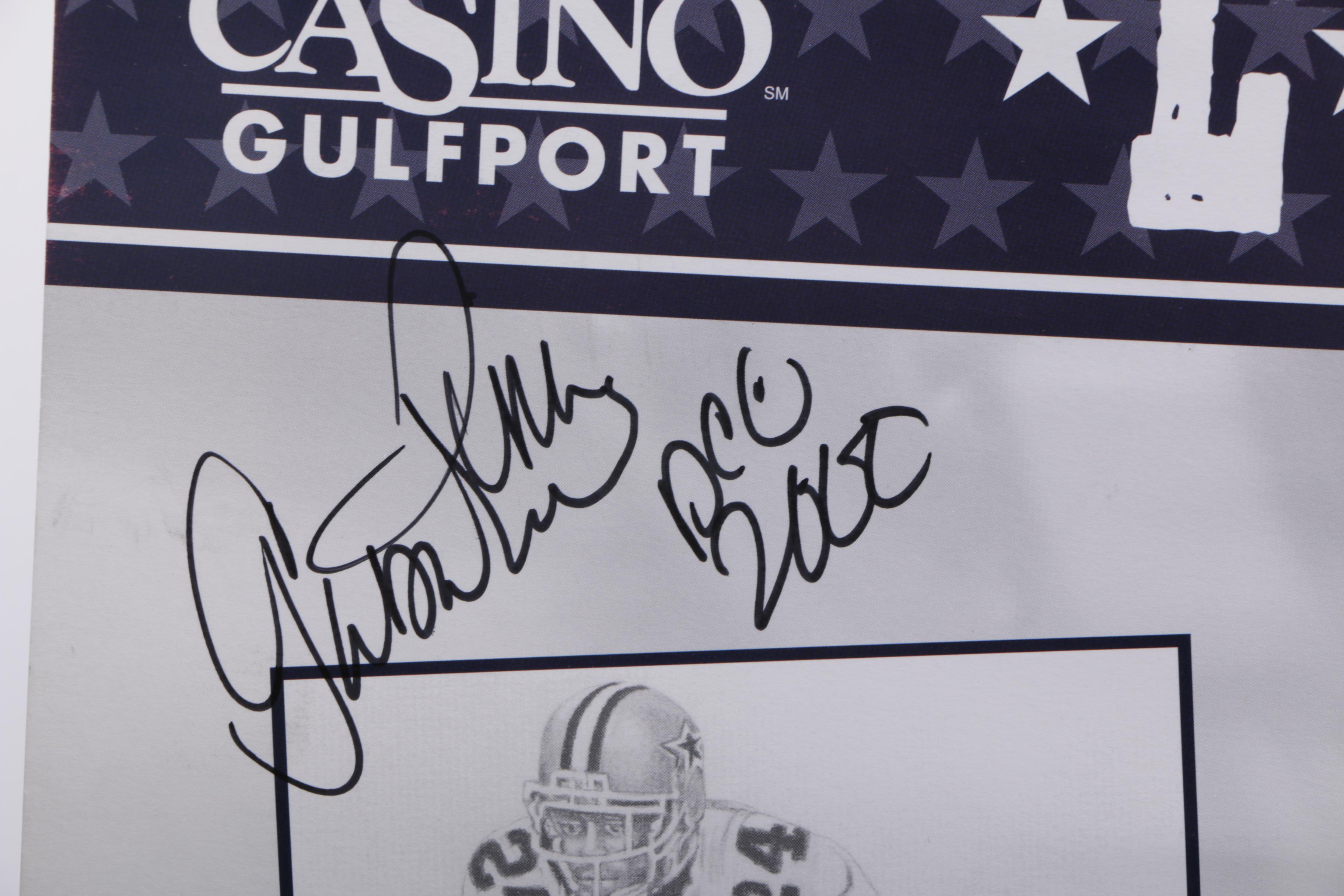 Dallas Cowboys Legends Autographed Poster