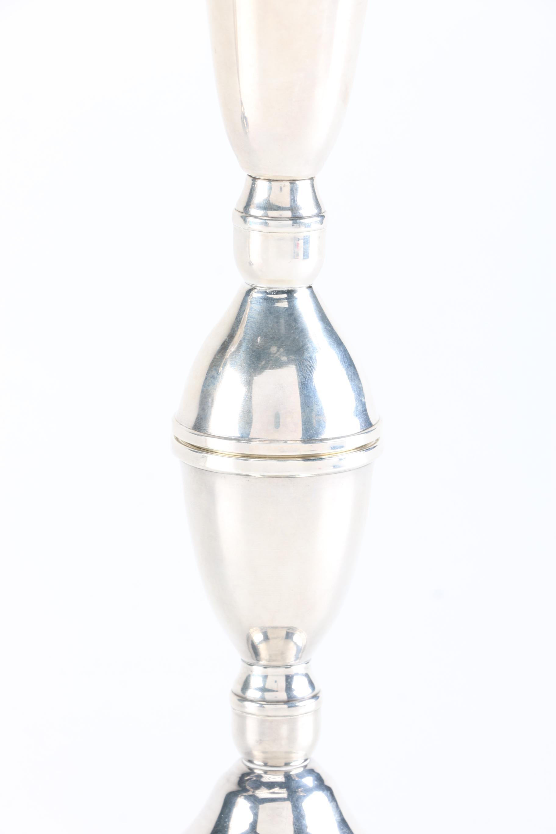 Duchin Weighted Sterling Candelabras