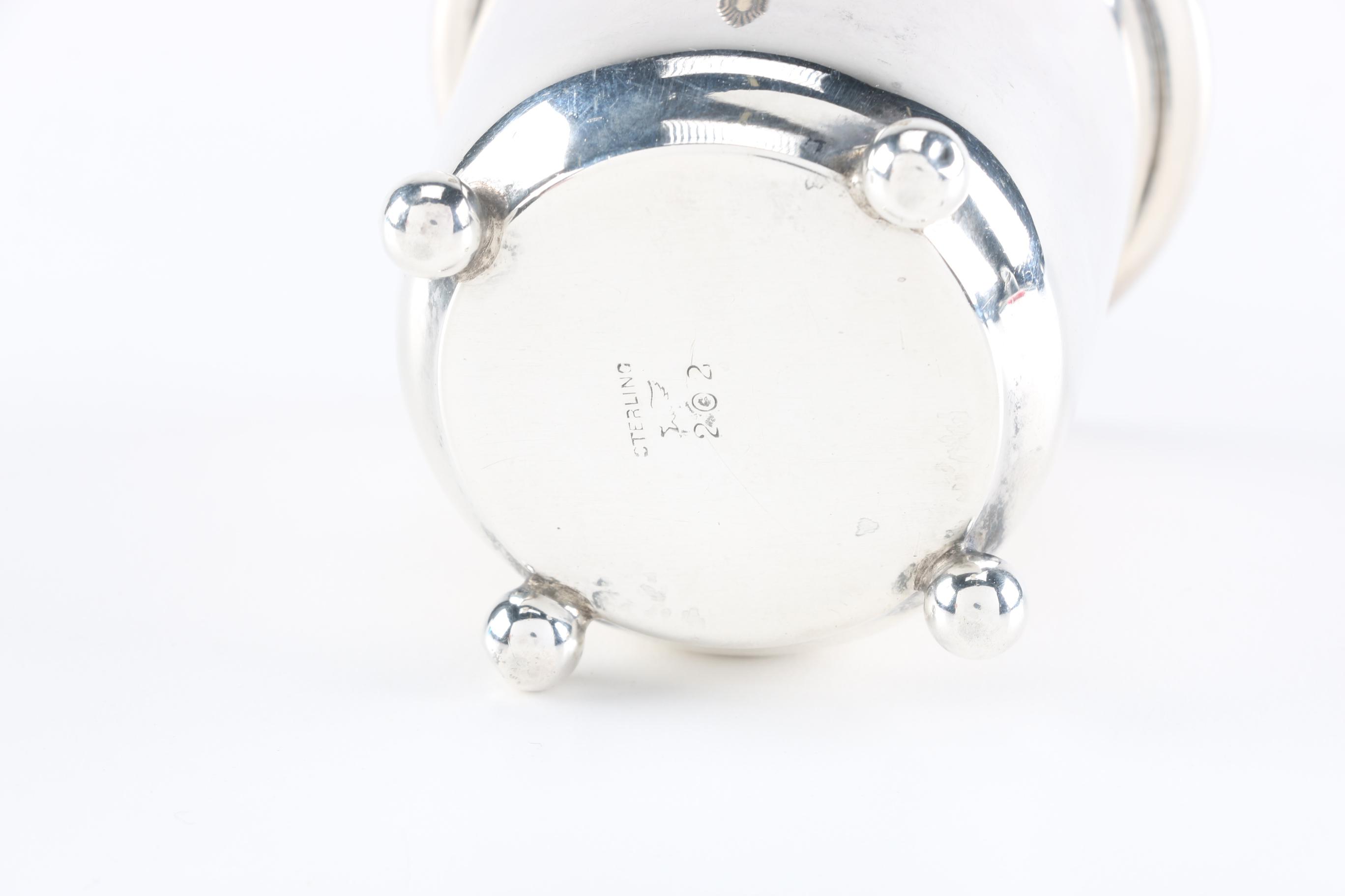 Herbst & Wassall Sterling Footed Cup