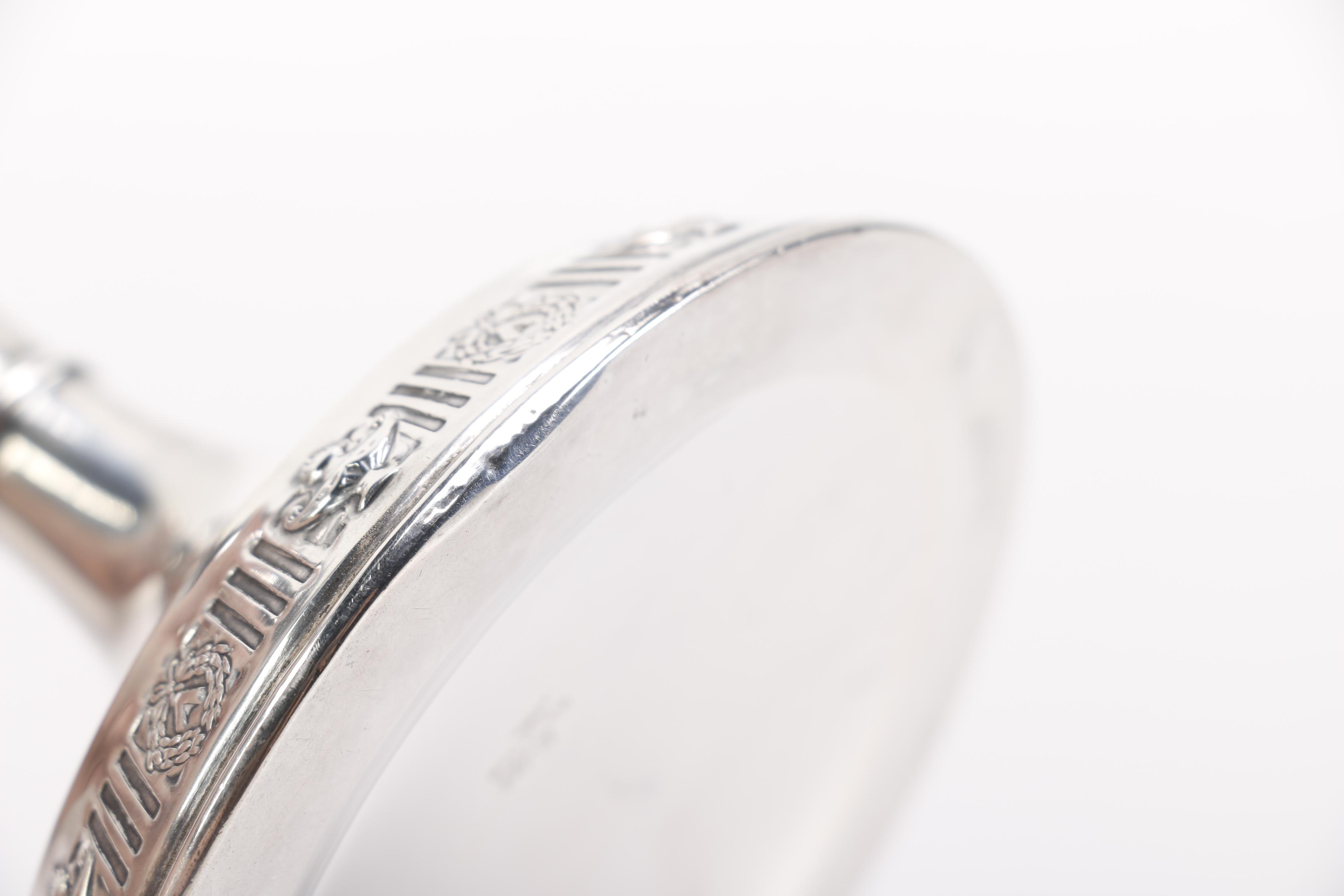 Matthews Company Weighted Sterling Vase