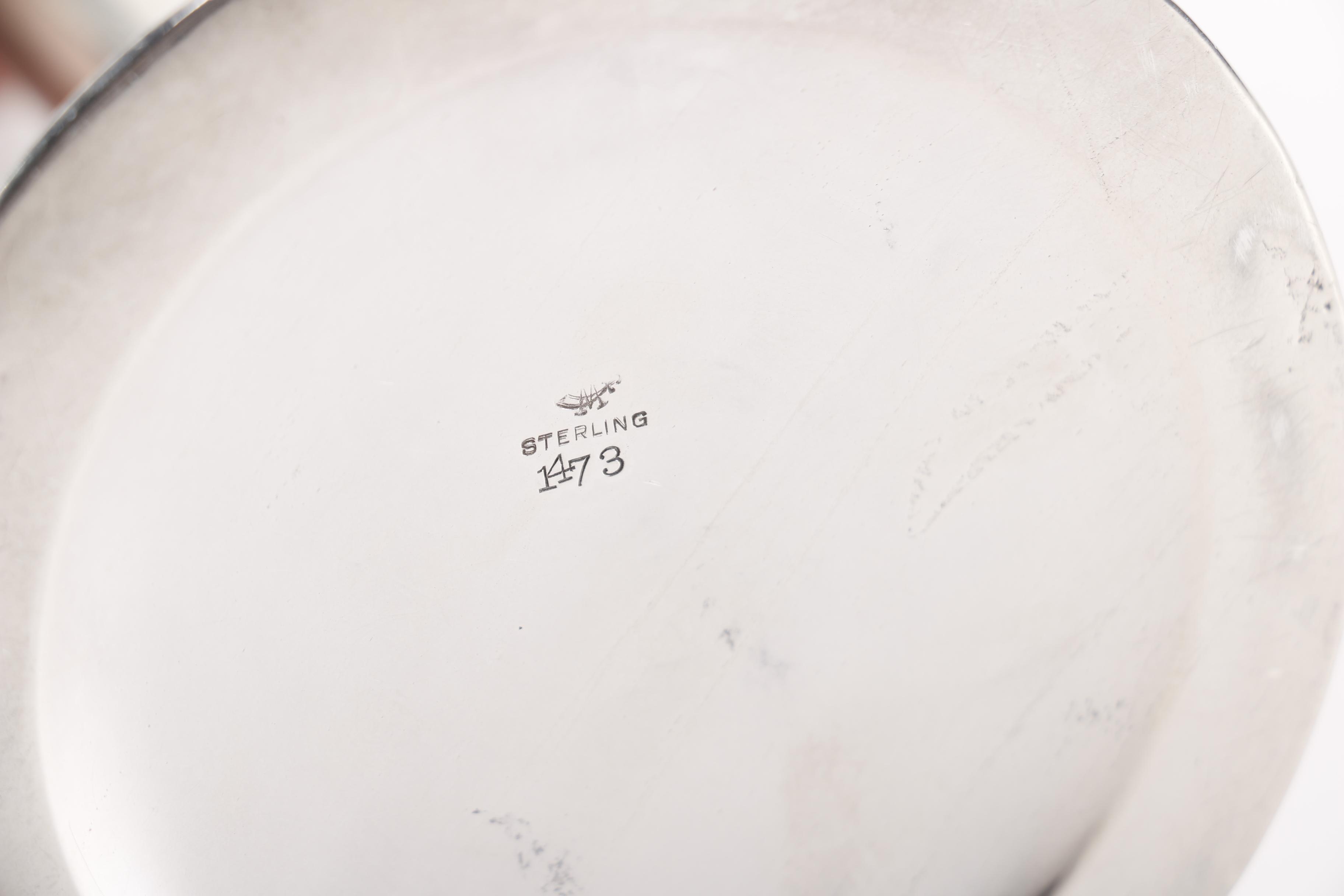 Matthews Company Weighted Sterling Vase