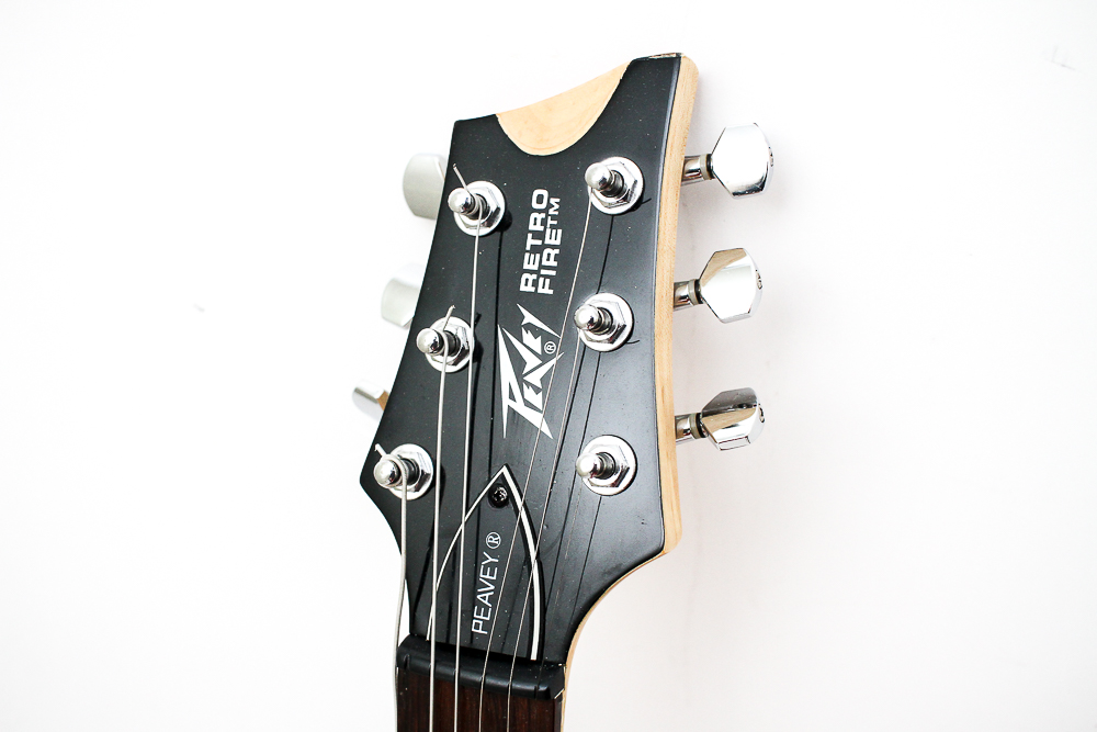 Peavey Retro Fire Electric Guitar in Metallic Orange