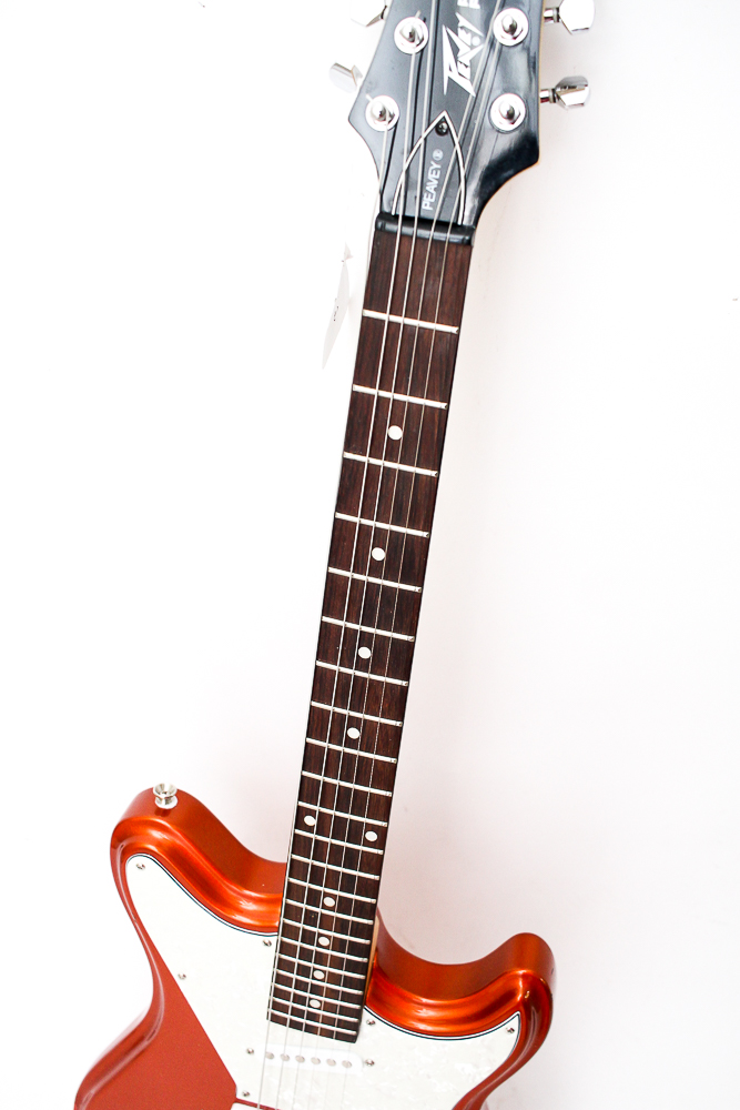 Peavey Retro Fire Electric Guitar in Metallic Orange