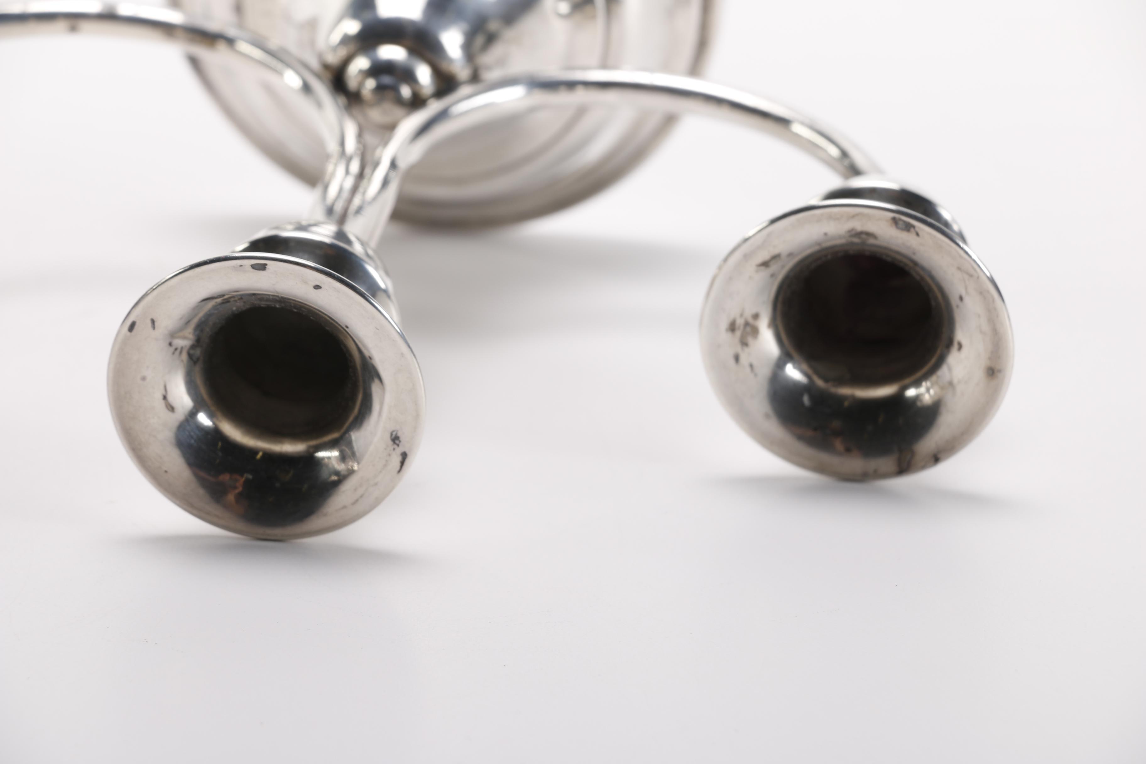 Circa 1950 Richard Dimes Company Weighted Sterling Candelabras