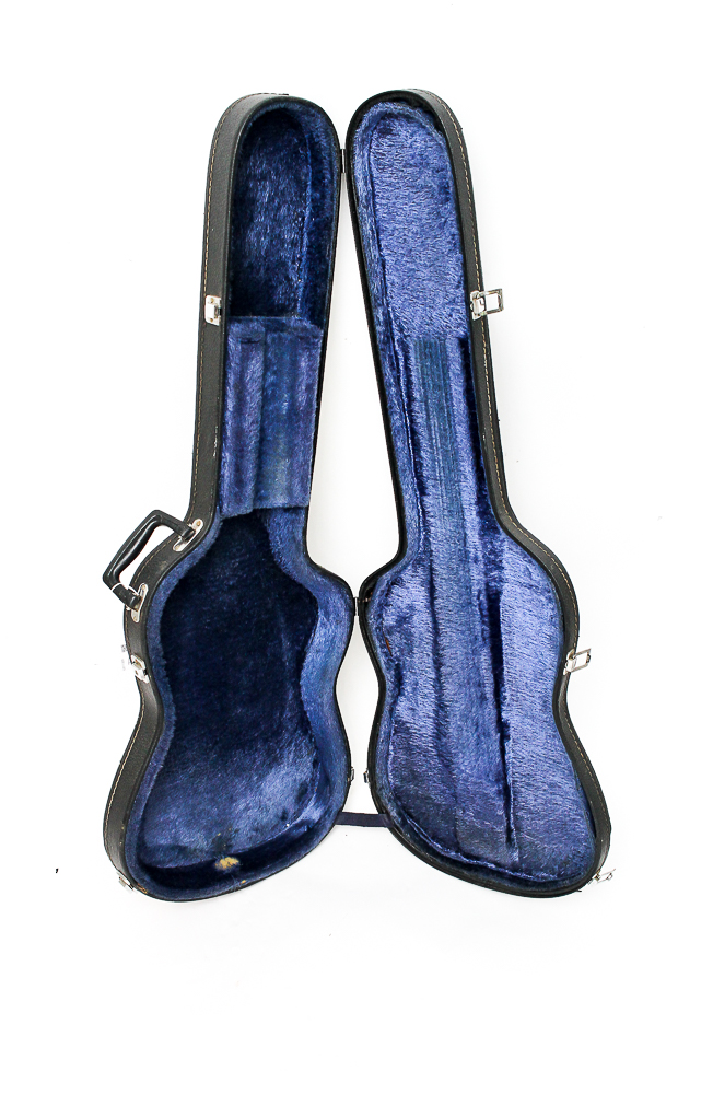 Vintage Zenon Victoria Style Electric Guitar and Case