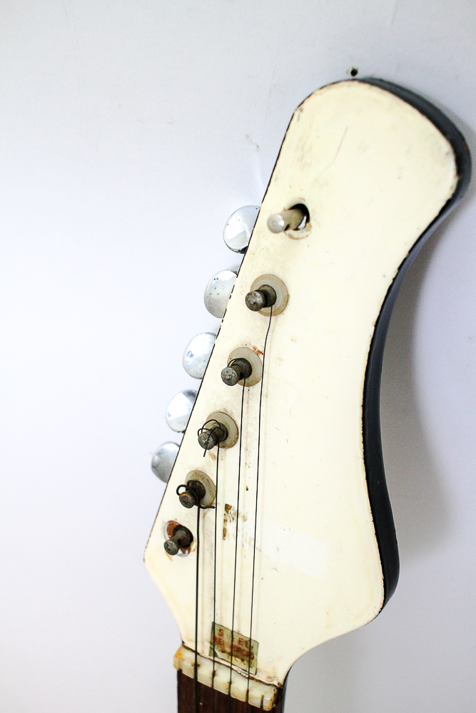 Vintage Zenon Victoria Style Electric Guitar and Case