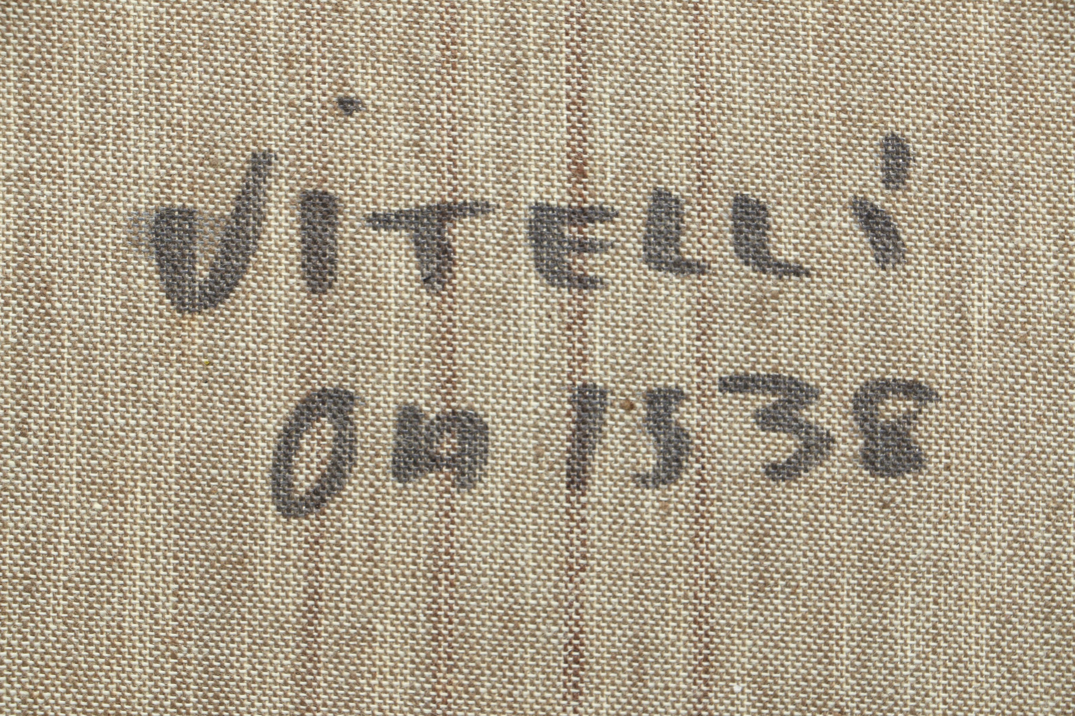 Vitelli Oil on Canvas Painting of Cityscape