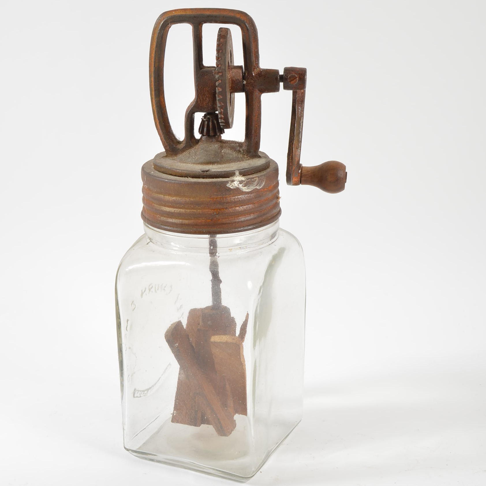 Reproduction One Quart Dazey Butter Churn