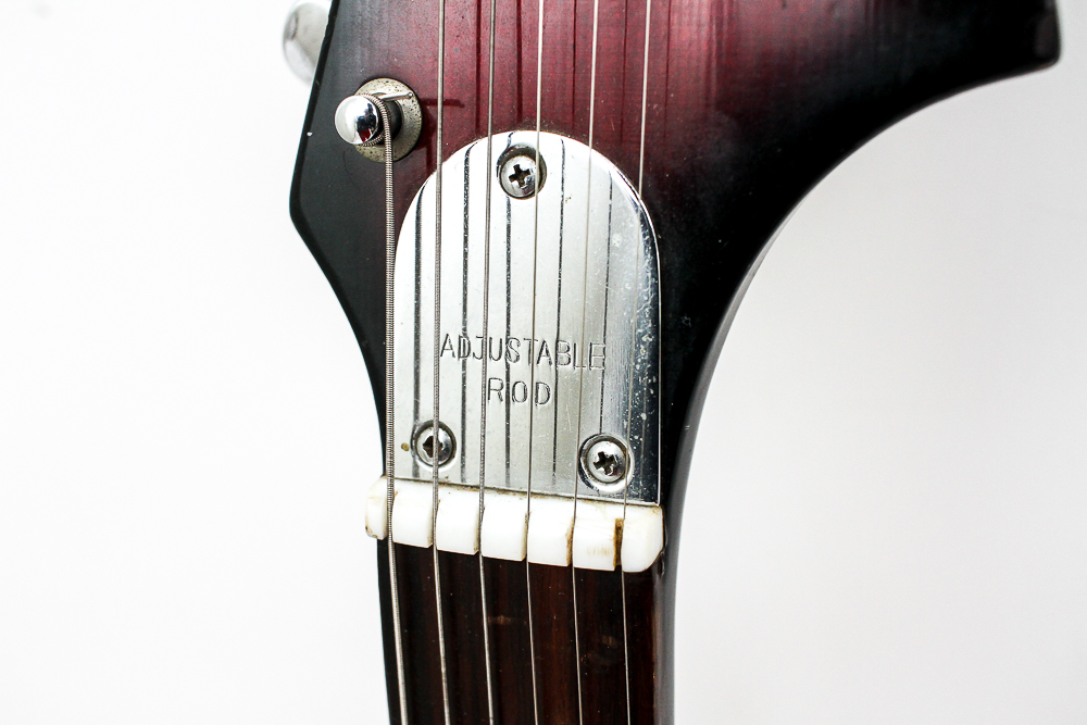 Vintage Japanese Semi-Hollow Body Electric Guitar