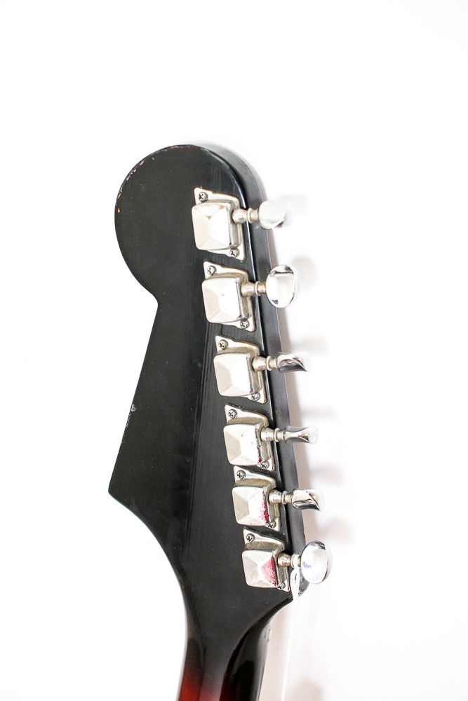 Vintage Japanese Semi-Hollow Body Electric Guitar