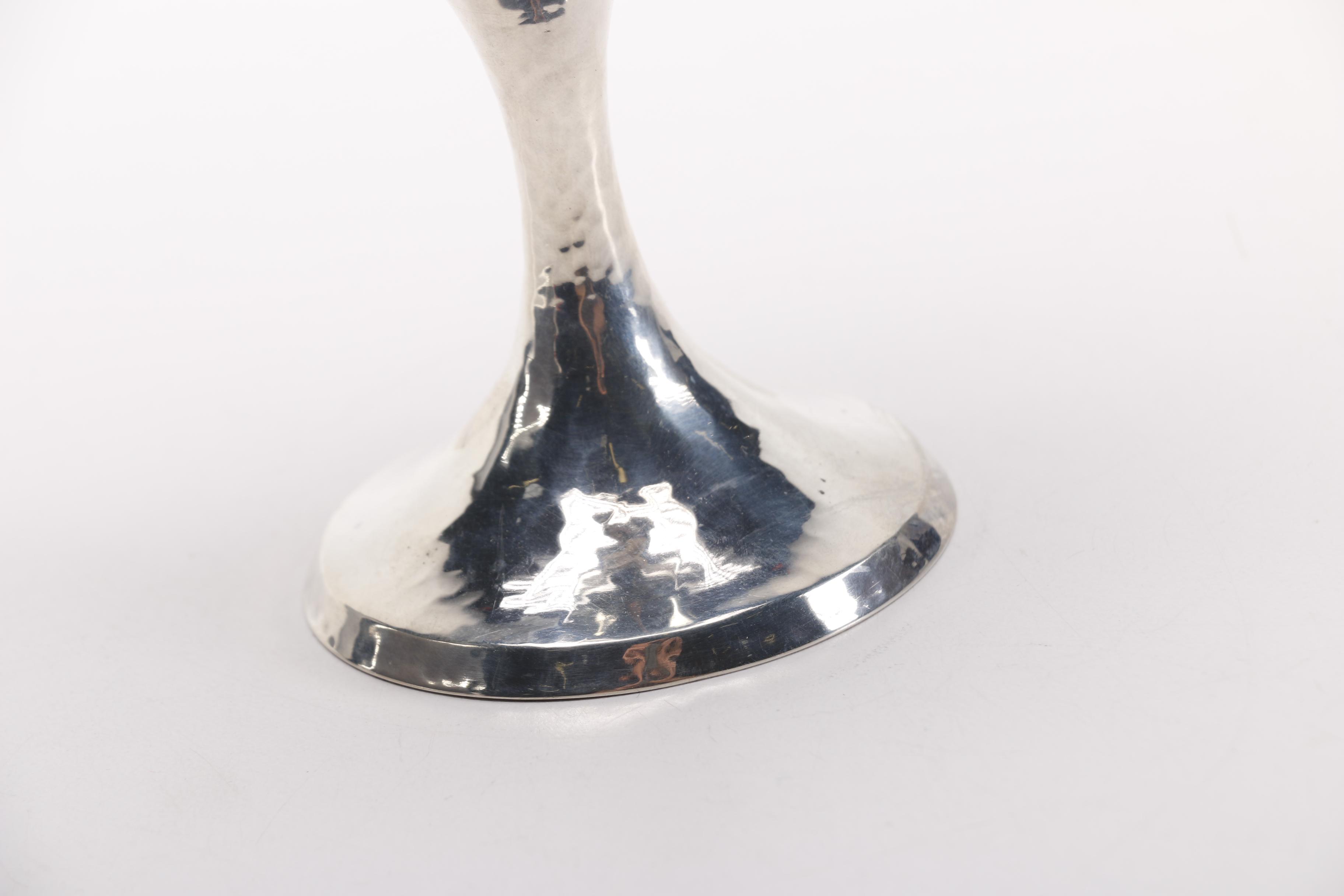 International Silver Co. Hammered Sterling Vase