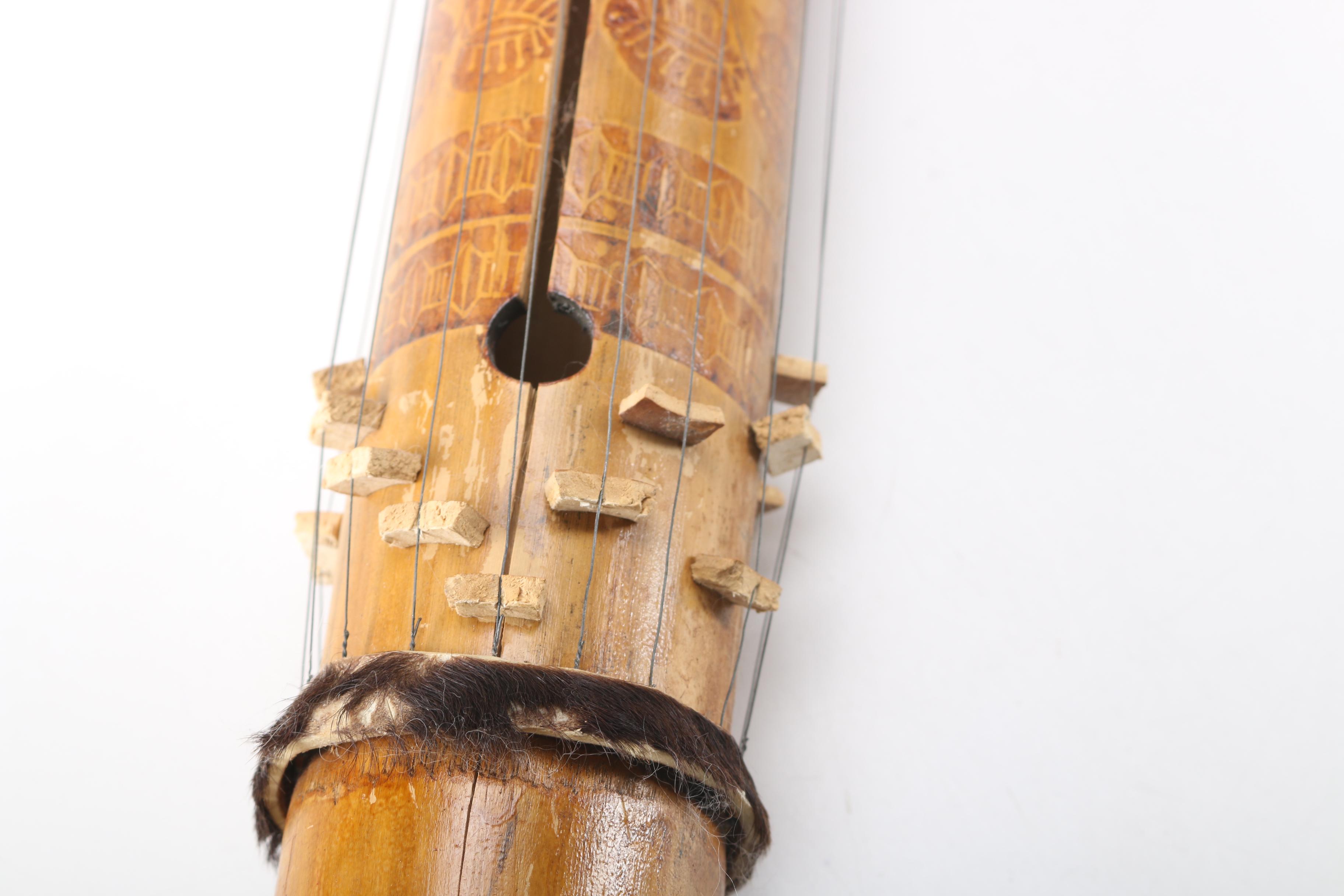 Madagascar Valiha Tube Zither