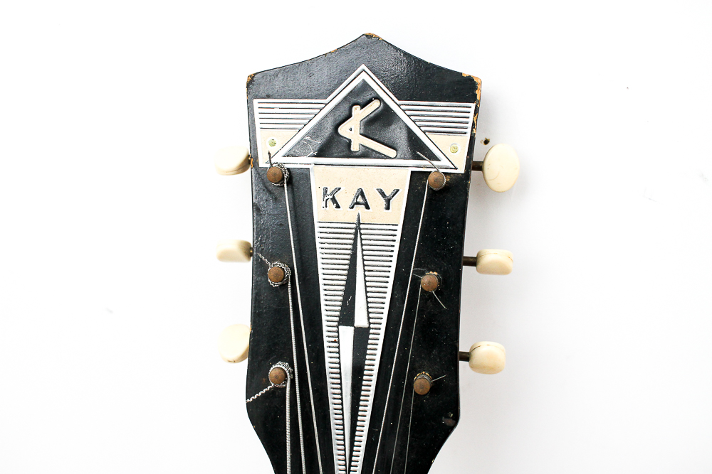 1960s Kay Value Leader Electric Guitar in Sunburst Finish