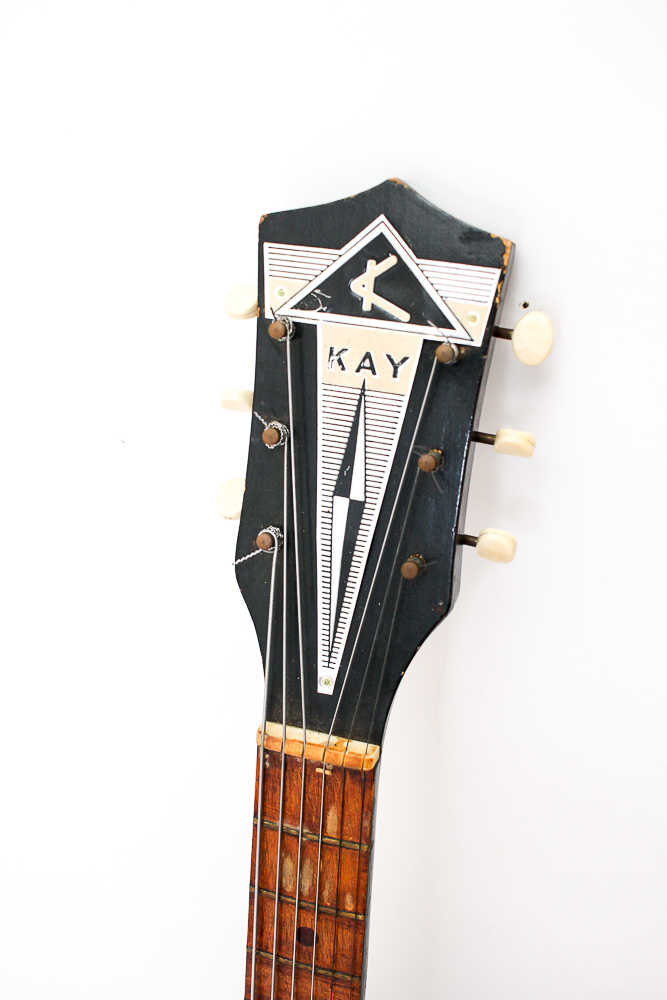 1960s Kay Value Leader Electric Guitar in Sunburst Finish