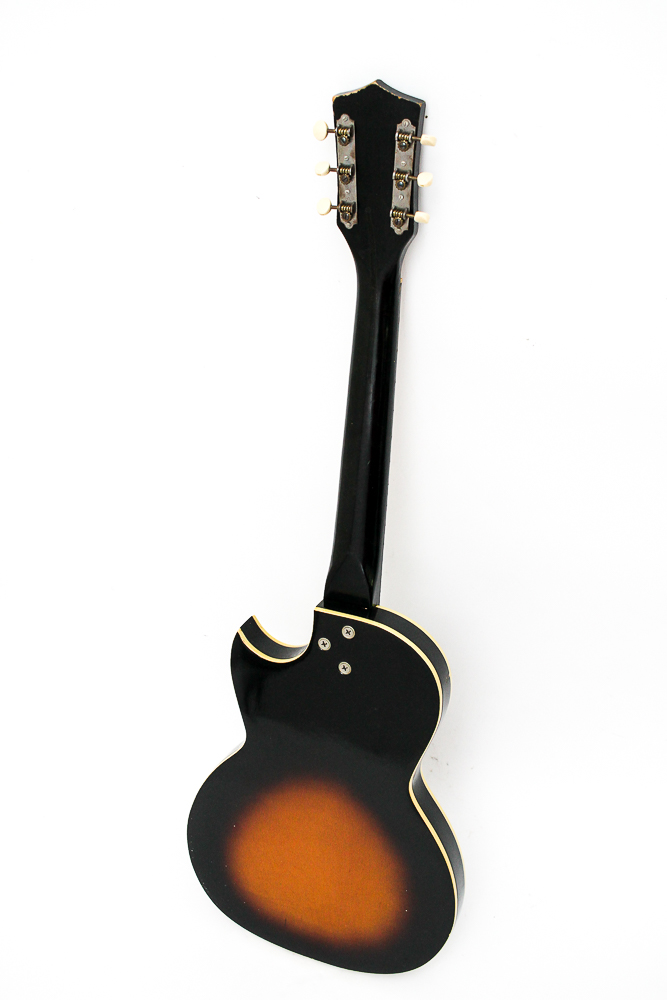 1960s Kay Value Leader Electric Guitar in Sunburst Finish