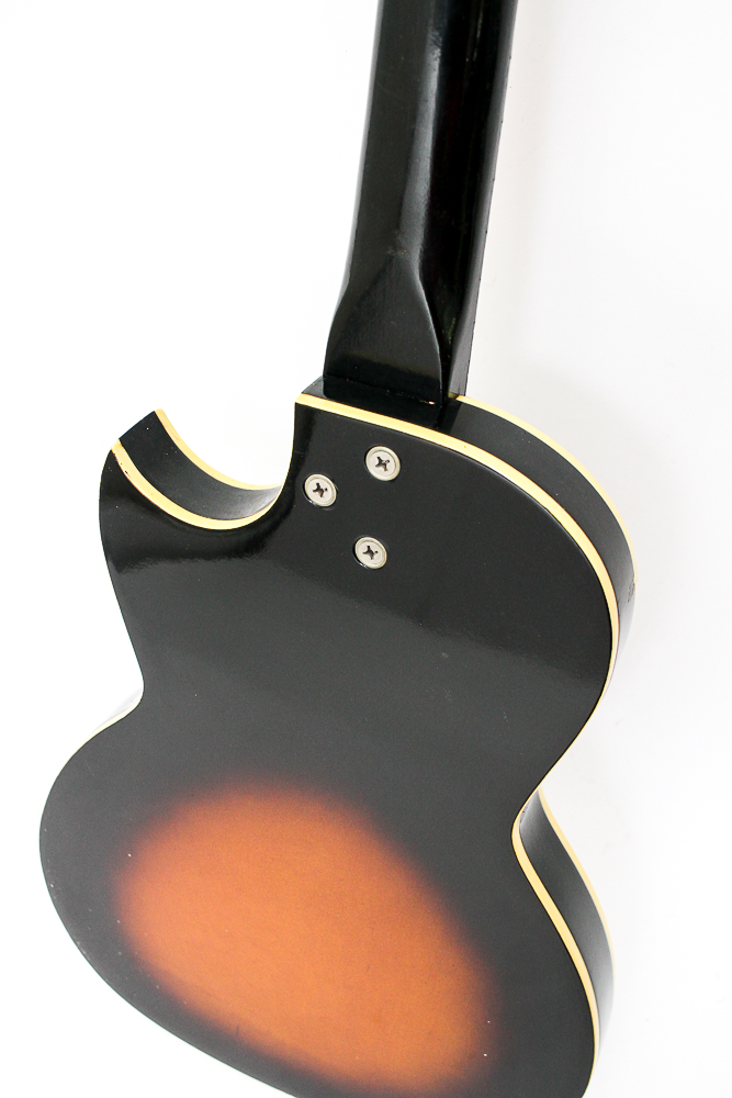 1960s Kay Value Leader Electric Guitar in Sunburst Finish
