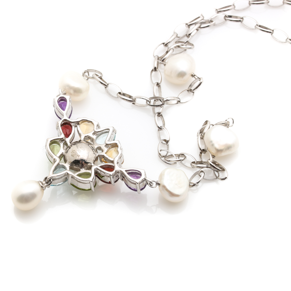 Sterling Silver Gemstone Jewelry Collection