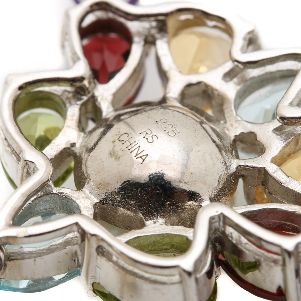 Sterling Silver Gemstone Jewelry Collection