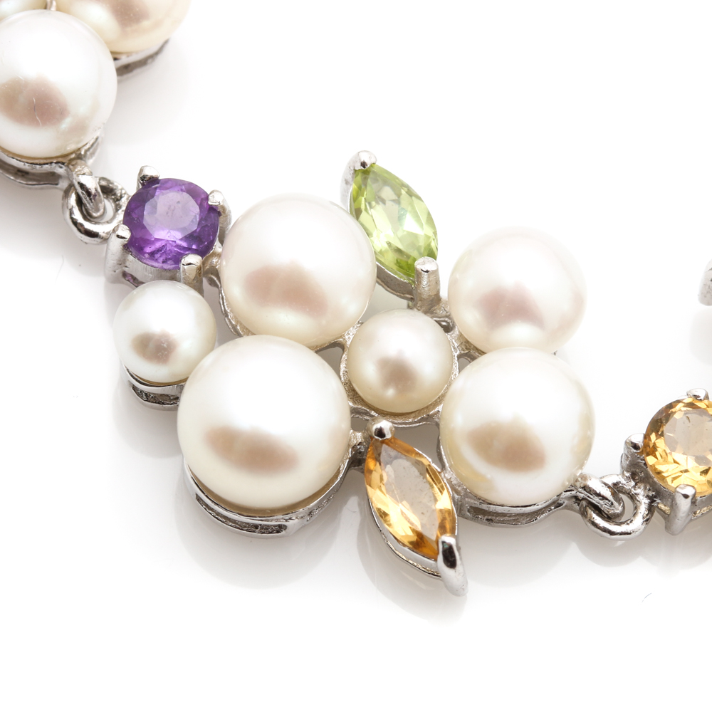 Sterling Silver Gemstone Jewelry Collection