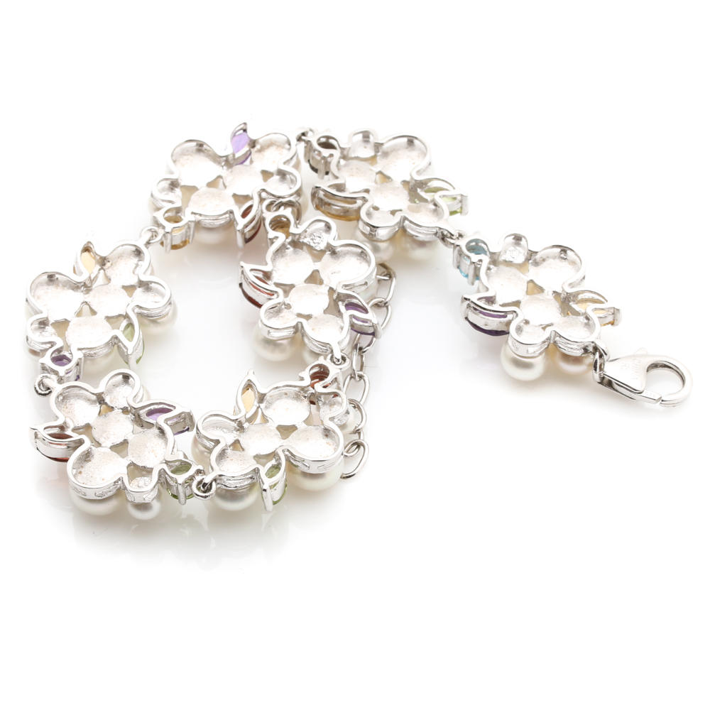 Sterling Silver Gemstone Jewelry Collection