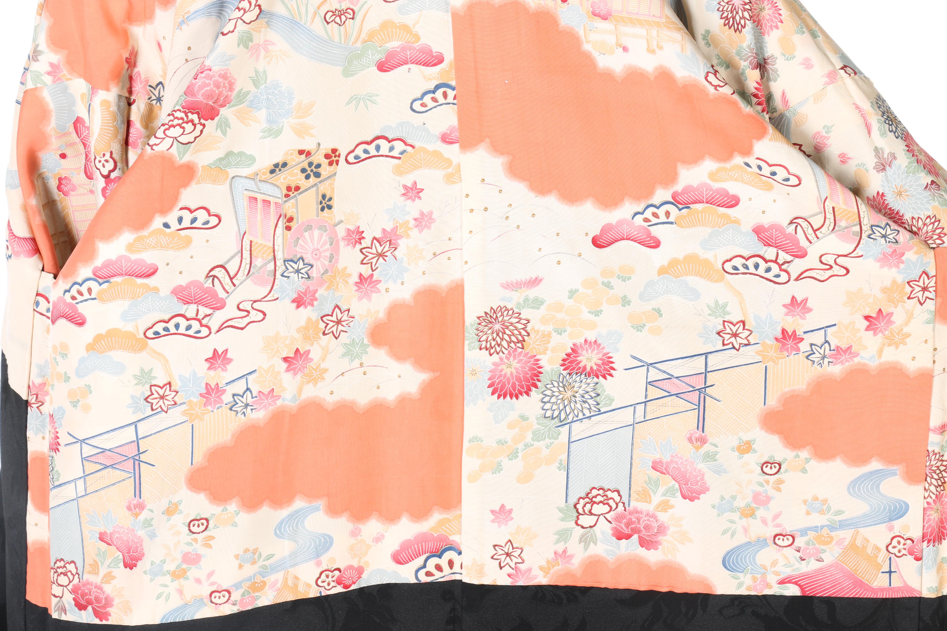 Antique Silk Japanese Haori Jacket