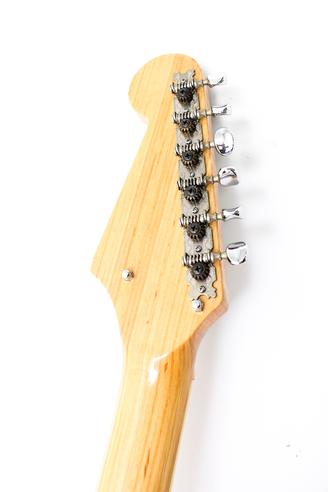 1967 Teisco Tele-Star Guitar in Green Metal Flake Finish