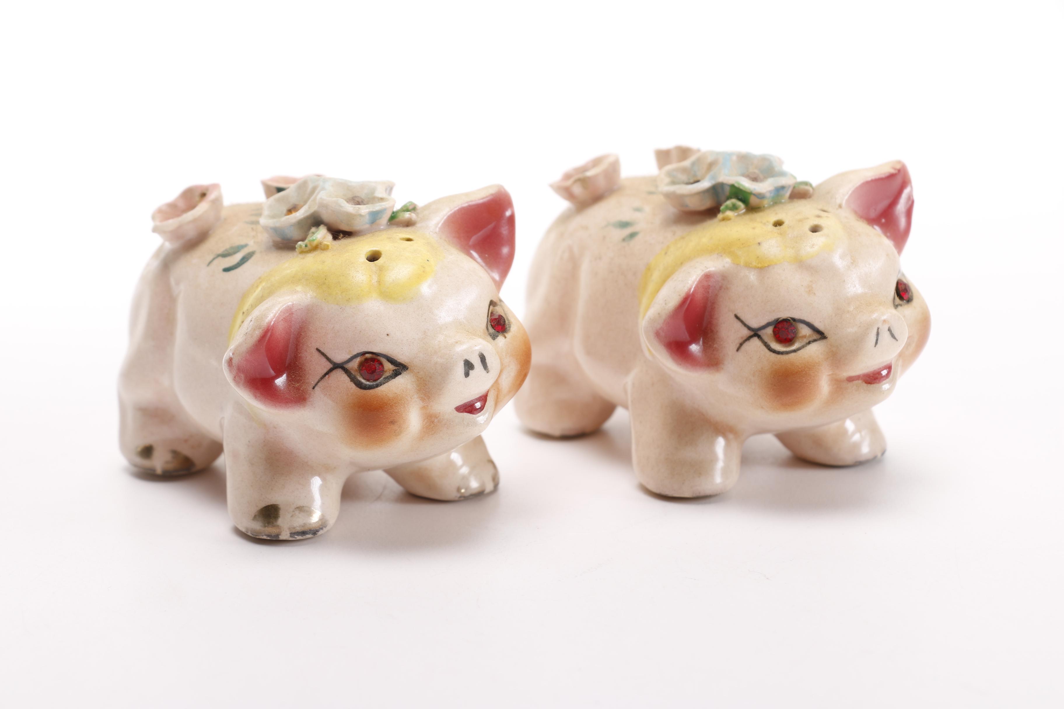 Ceramic Salt and Pepper Shakers