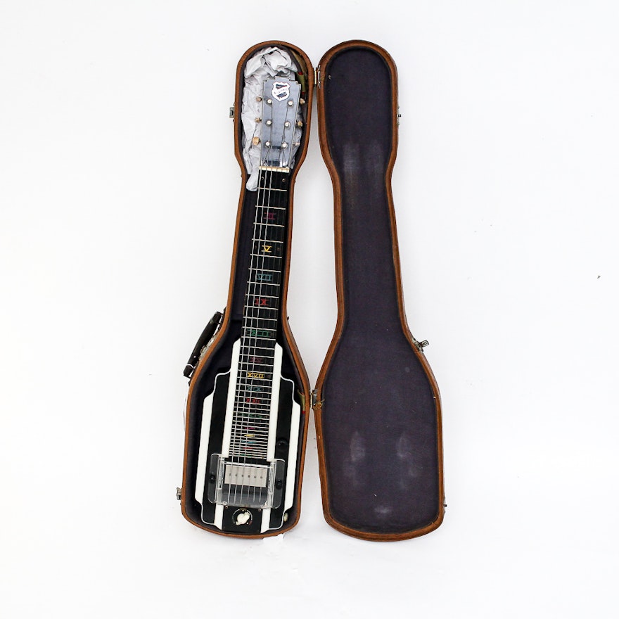 1947 National New Yorker Art Deco Style Lap Steel Guitar