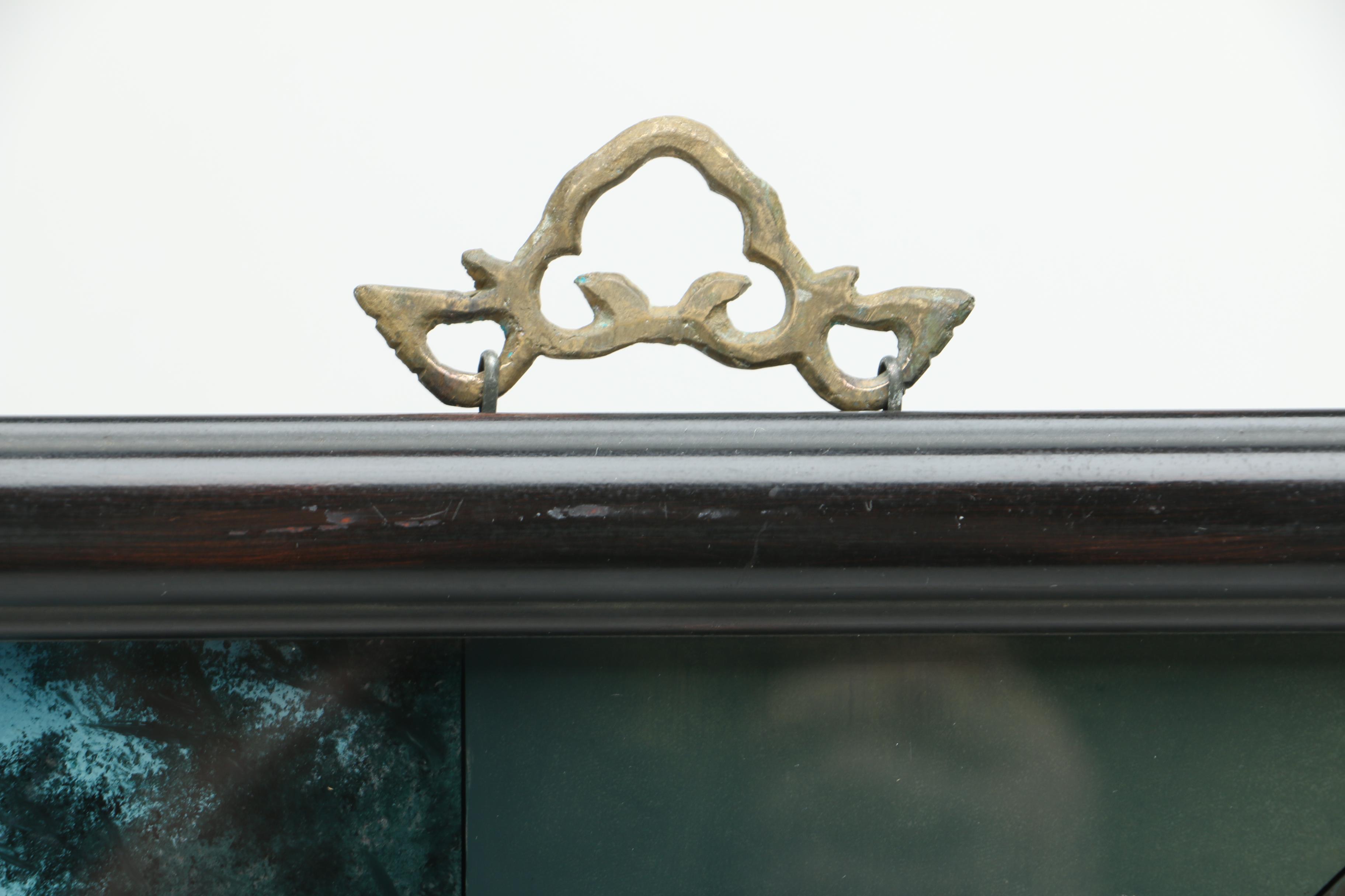 Chinese Eglomisé Reverse Glass Painting