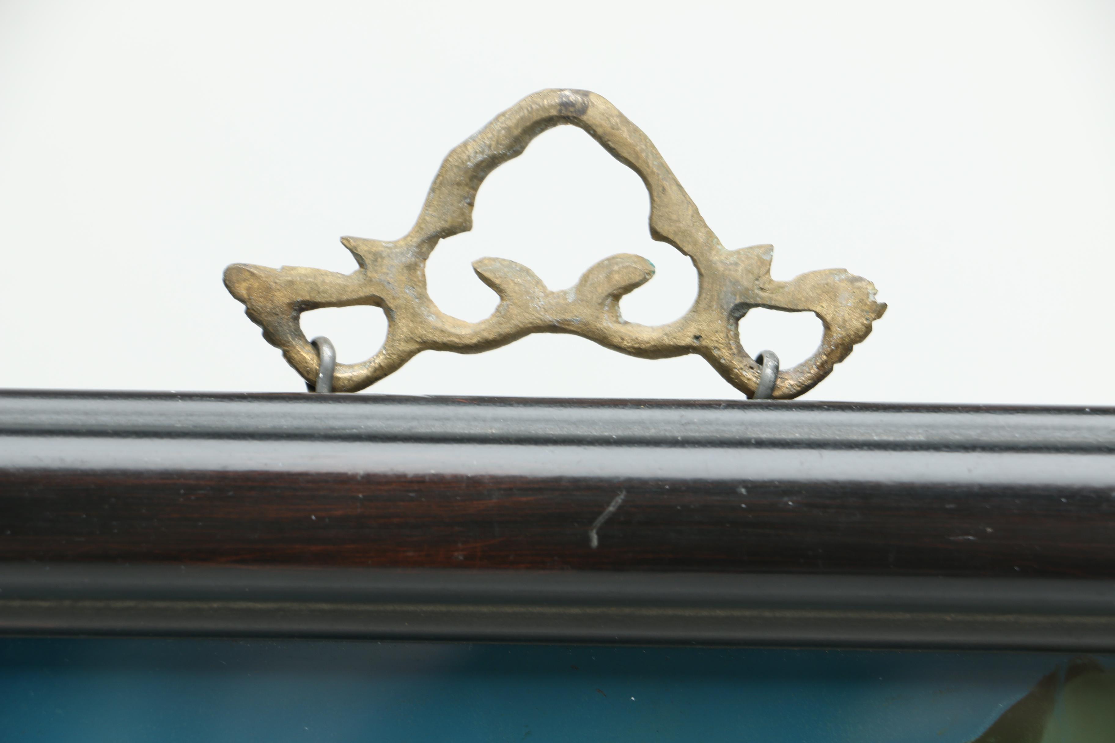 Chinese Eglomisé Reverse Glass Painting